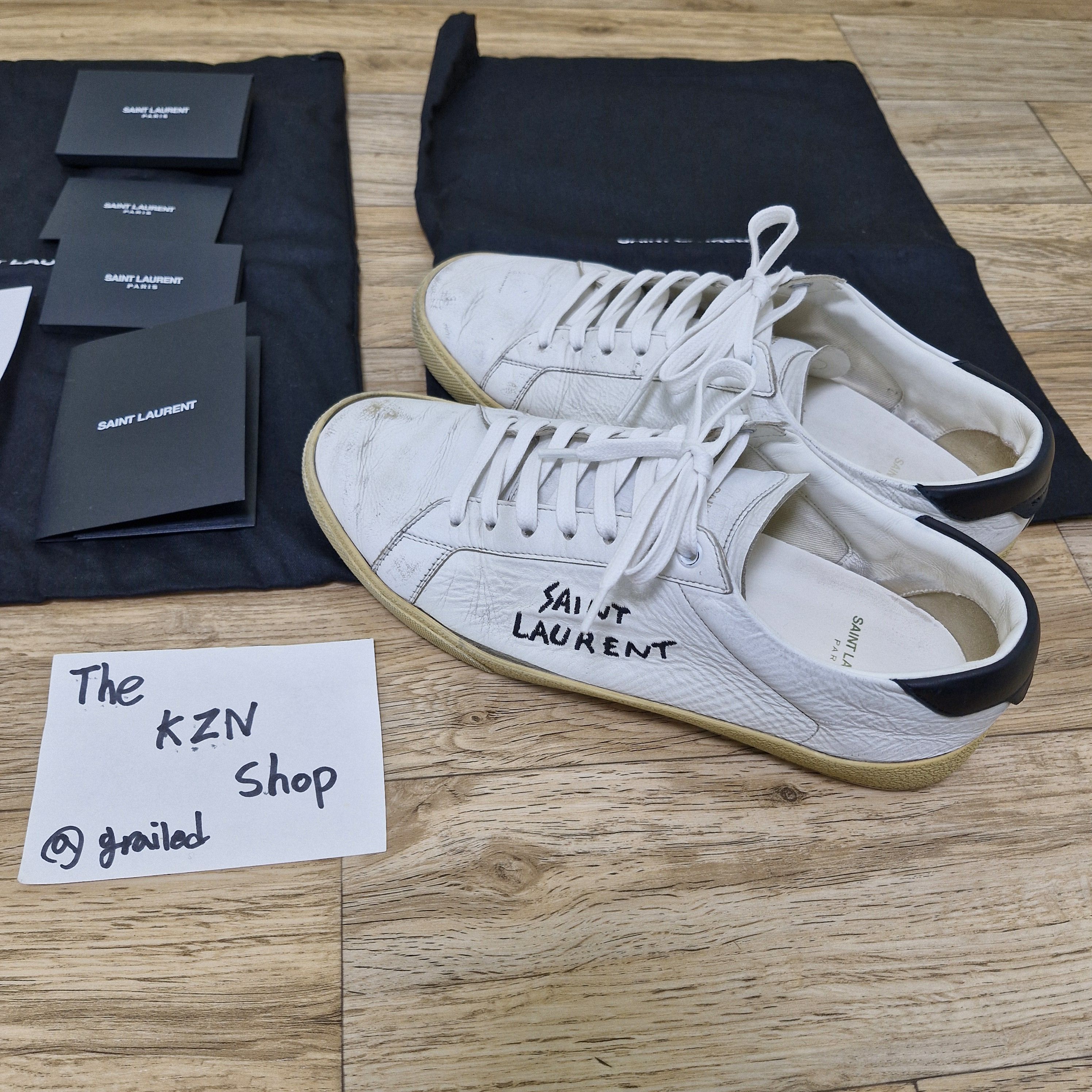 SLP SAINT LAURENT PARIS SL/06 Court Classic Sneakers Lowtop