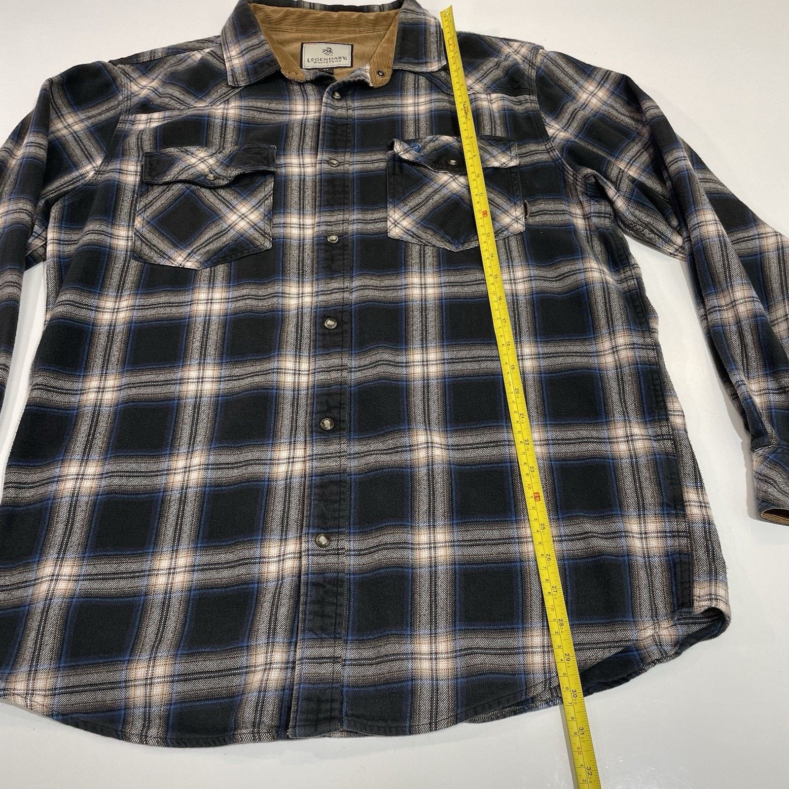 Legendary Goods Legendary Whitetails Men's Buck Camp Flannel Shirt Plaid LT Size US L / EU 52-54 / 3 - 5 Thumbnail