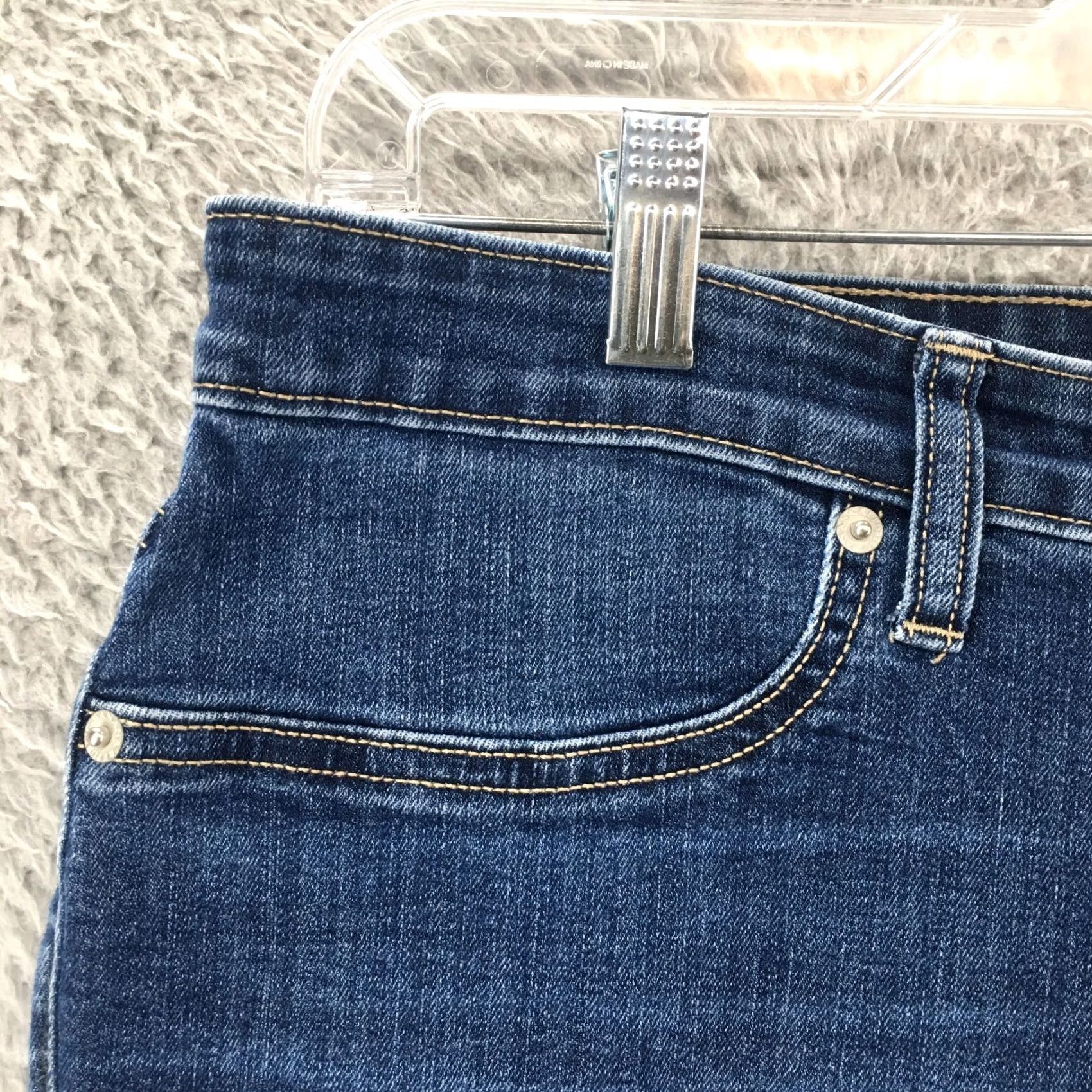 Banana Republic Banana Republic Jeans Jegging Womens 32/14 Blue Denim Distressed Casual Modern Classic Size 24" / US 00 / IT 34 - 3 Thumbnail