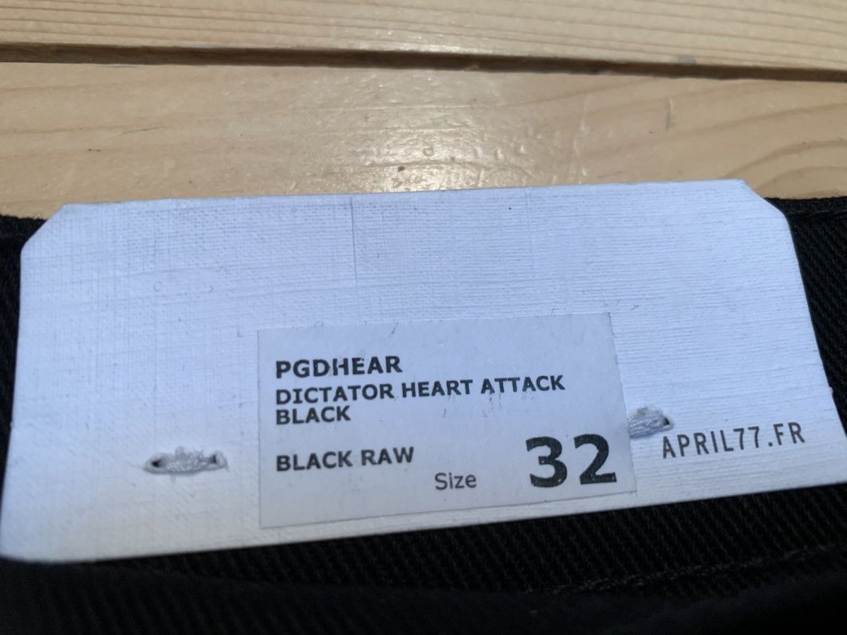 April 77 *RARE* style: Dictator heart attack black Size US 32 / EU 48 - 10 Thumbnail