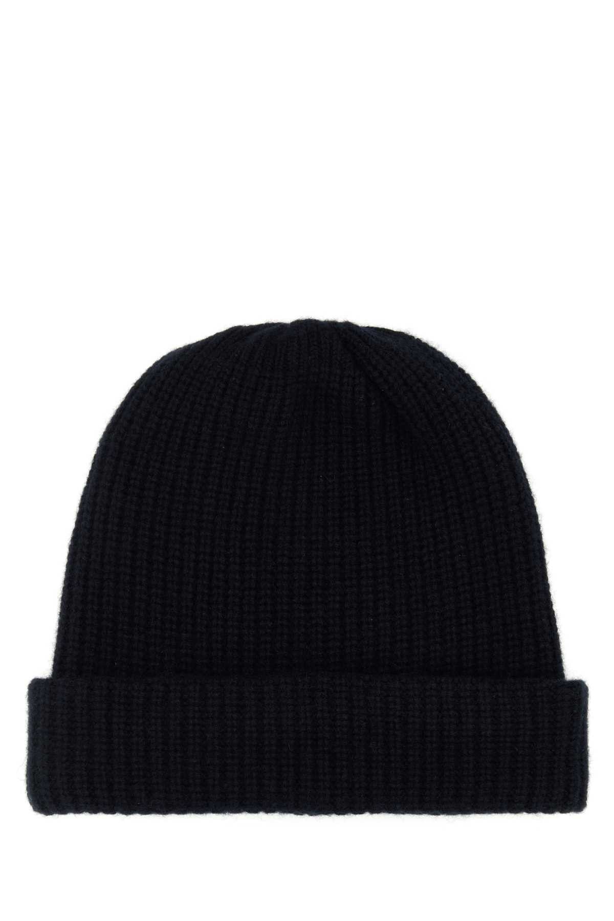 Maison Margiela Midnight Blue Cashmere Beanie Hat Size US S / EU 44-46 / 1 - 1 Thumbnail