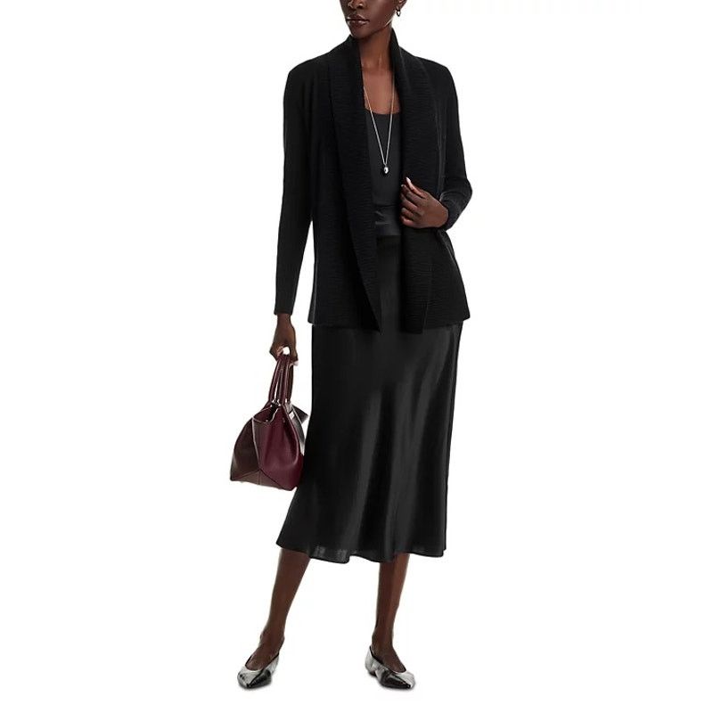 Bloomingdale's C by Bloomingdale's Cashmere Open Front Cardigan Size XS Size XS / US 0-2 / IT 36-38 - 2 Thumbnail