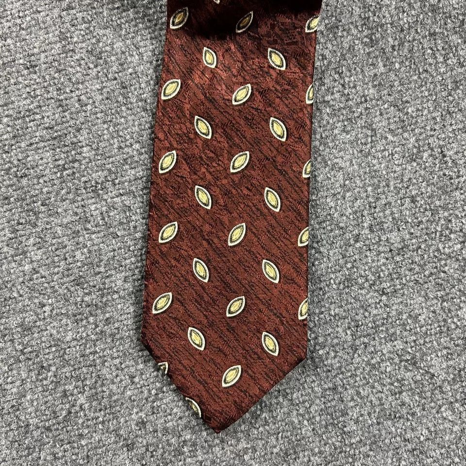 Robert Talbott × Vintage Robert Talbott Neck Tie Mens 4" x 58" Paisley Silk Adults Size ONE SIZE - 2 Thumbnail