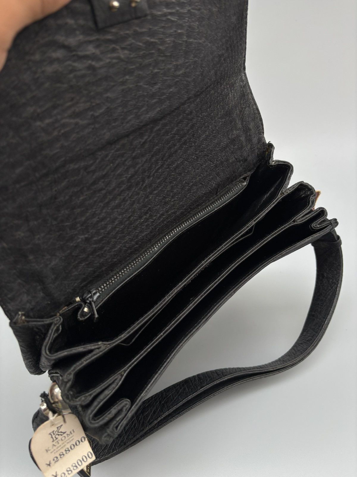 Vintage API Hand made in Italy Real ostrich shoulder bag Size ONE SIZE - 9 Thumbnail