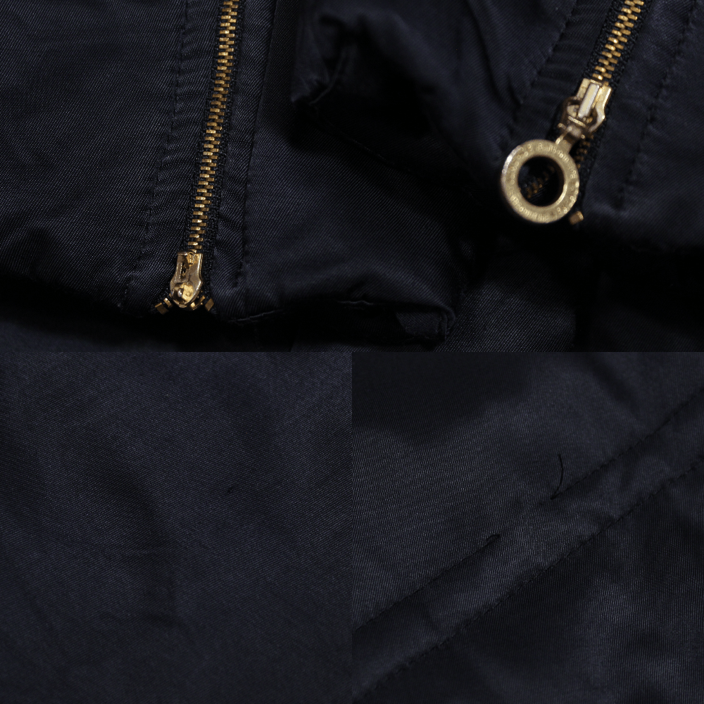Versace 90S Nylon Long Soft Jacket Vintage Size L / US 10 / IT 46 - 9 Thumbnail