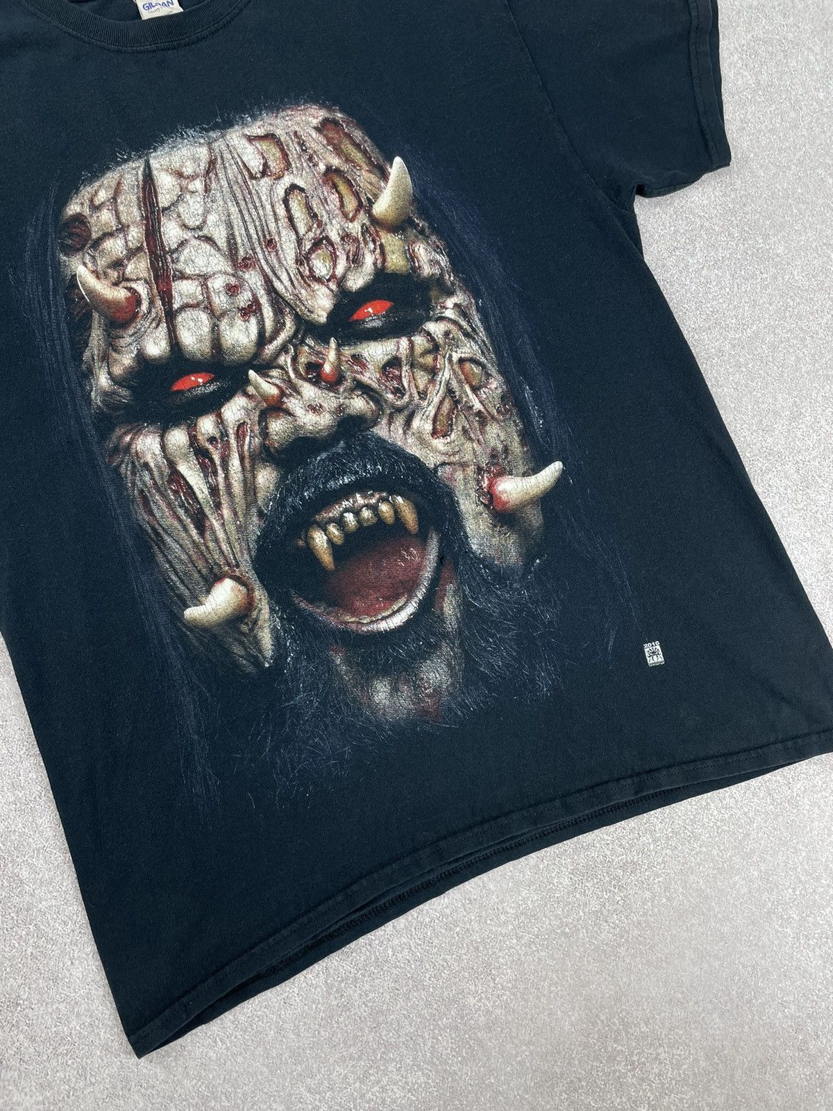 Band Tees × Vintage Vintage Lordi Monstereophonic Rock Band Tee T shirt Size US L / EU 52-54 / 3 - 3 Thumbnail