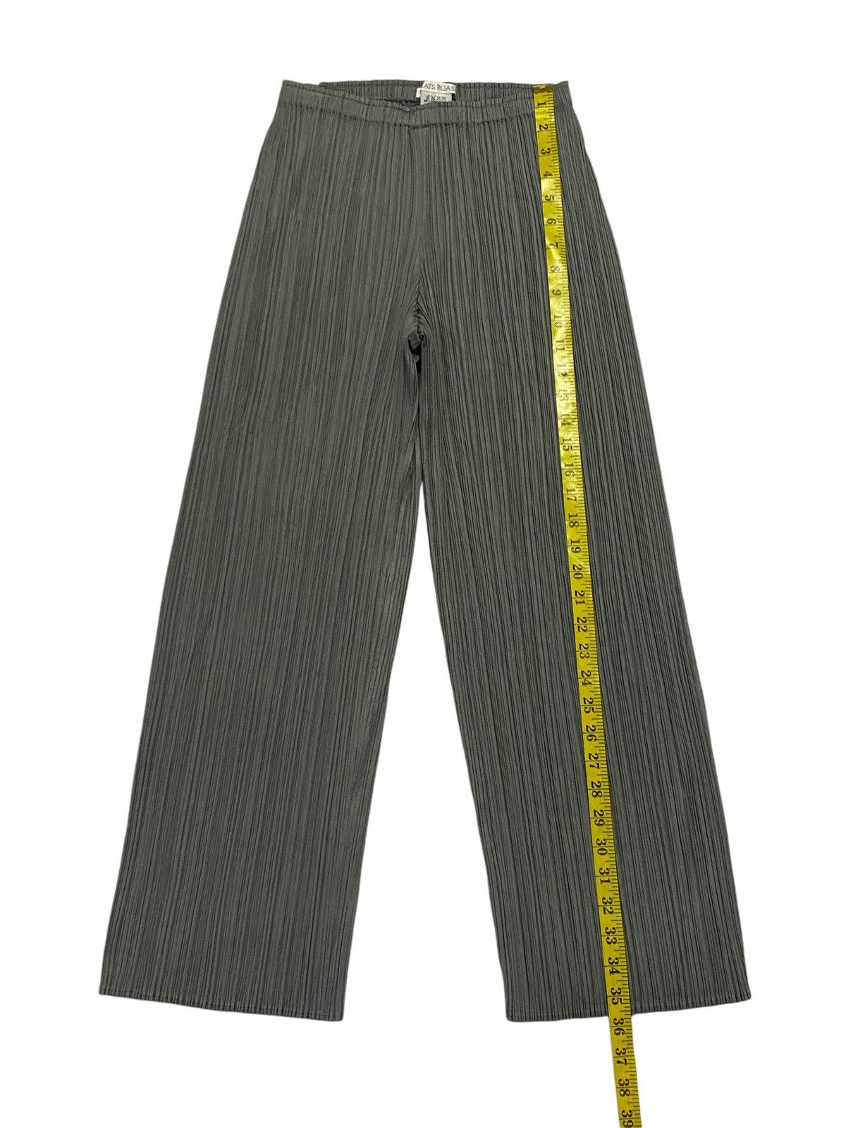 Issey Miyake Pleats Please Pleated Wide Leg Trousers Pants Size 28" / US 6 / IT 42 - 9 Thumbnail