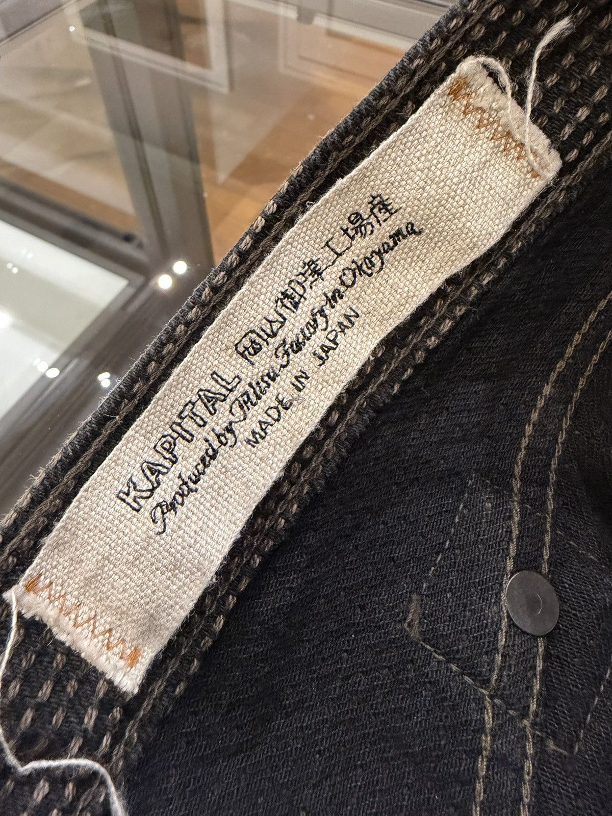 Kapital Kapital Century Denim No.9 Monkey Cisco Jeans Size US 34 / EU 50 - 3 Thumbnail