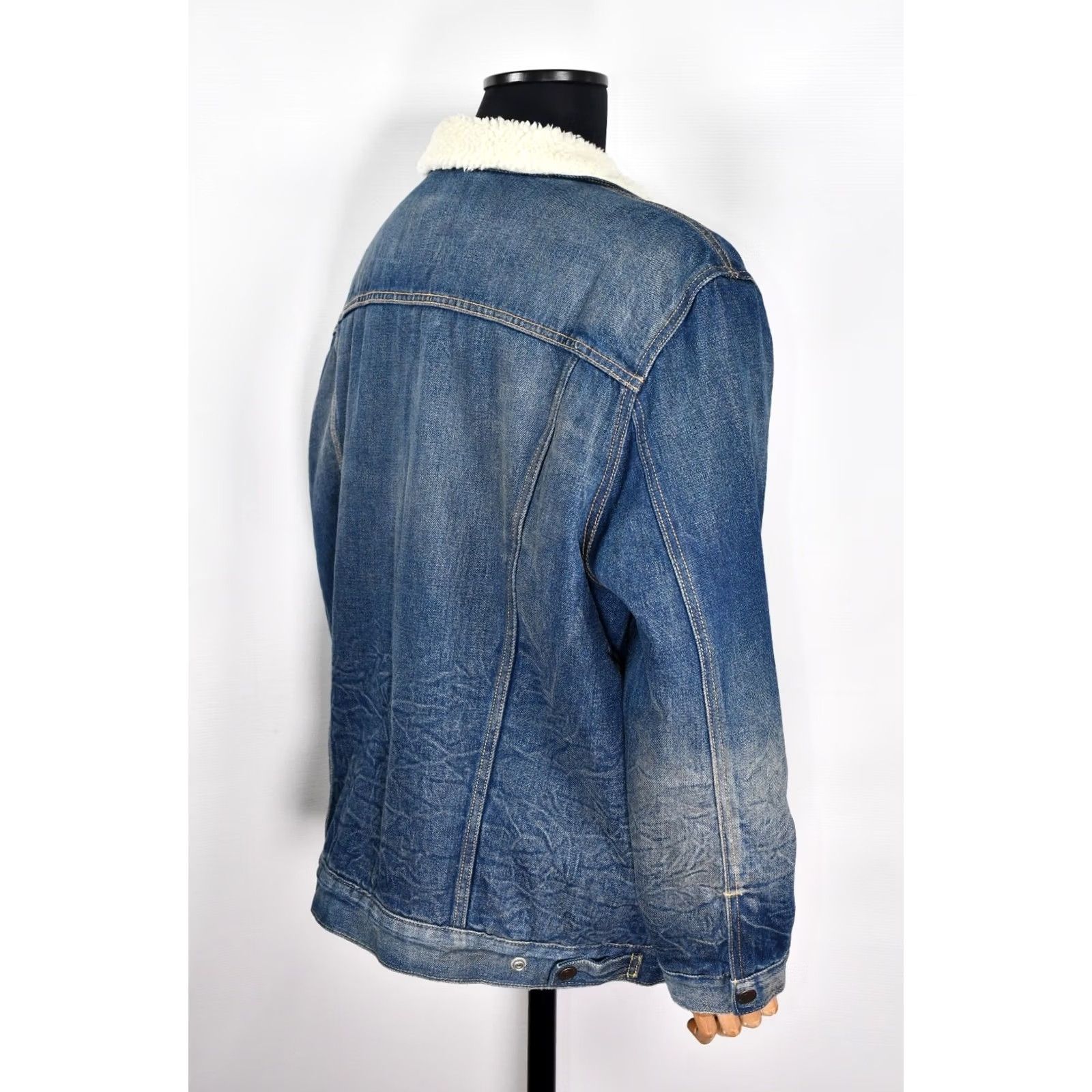 Levi's LEVI'S Jacket Denim Trucker Sherpa Lined Blue 3XL Men’s Size 3XL Jacket Color Blue 3XL Mens Levi's Sherpa Denim Jacket Size US 39 - 6 Thumbnail