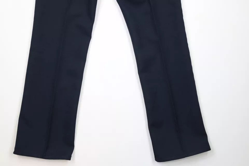 Vintage × Wrangler Vintage 90s Wrangler Wide Leg Chinos Chino Pants Navy USA Size US 36 / EU 52 - 10 Thumbnail