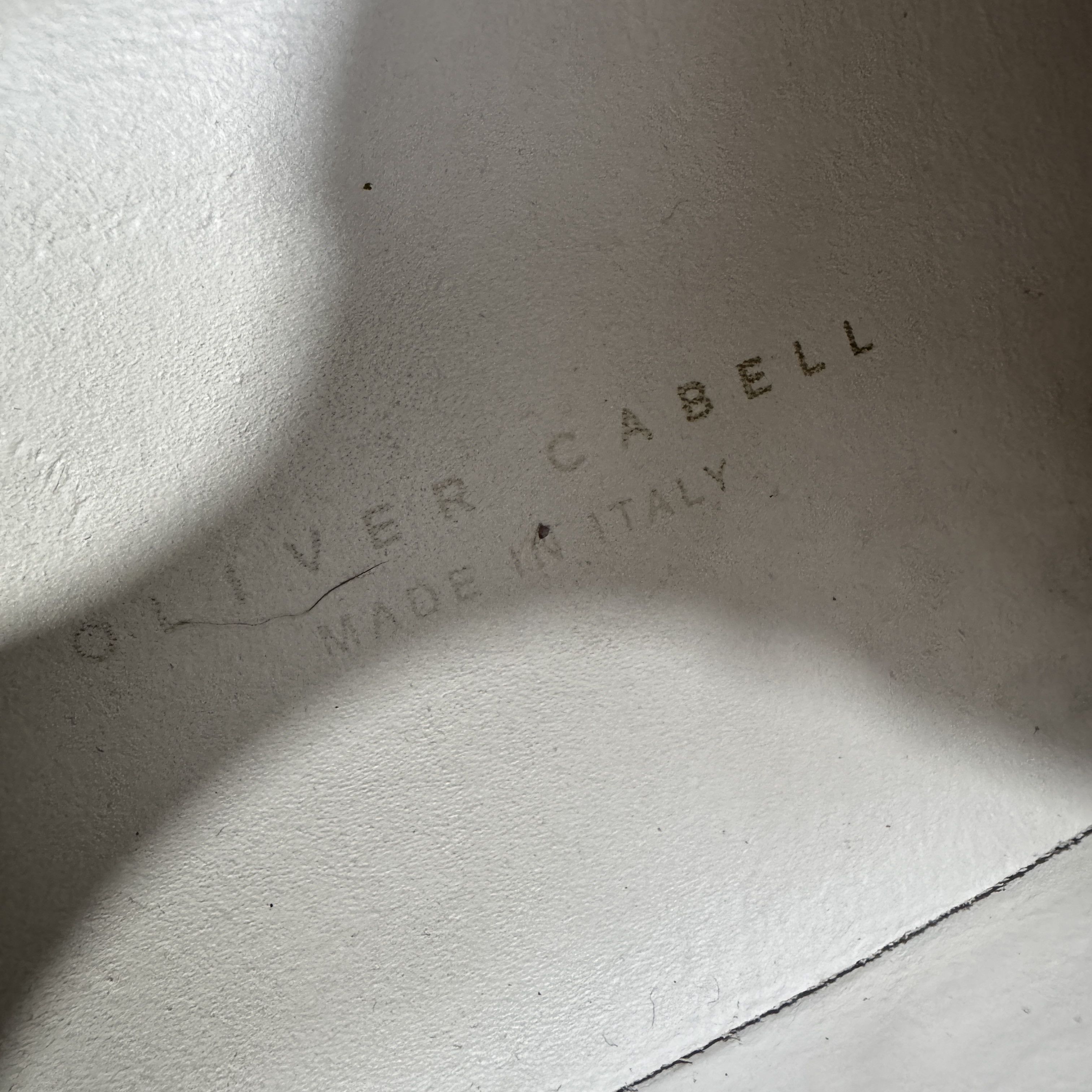 Oliver Cabell Oliver Cabell Low 1 Grey Suede Leather Italian Sneakers Size US 6.5 / EU 39-40 - 7 Thumbnail