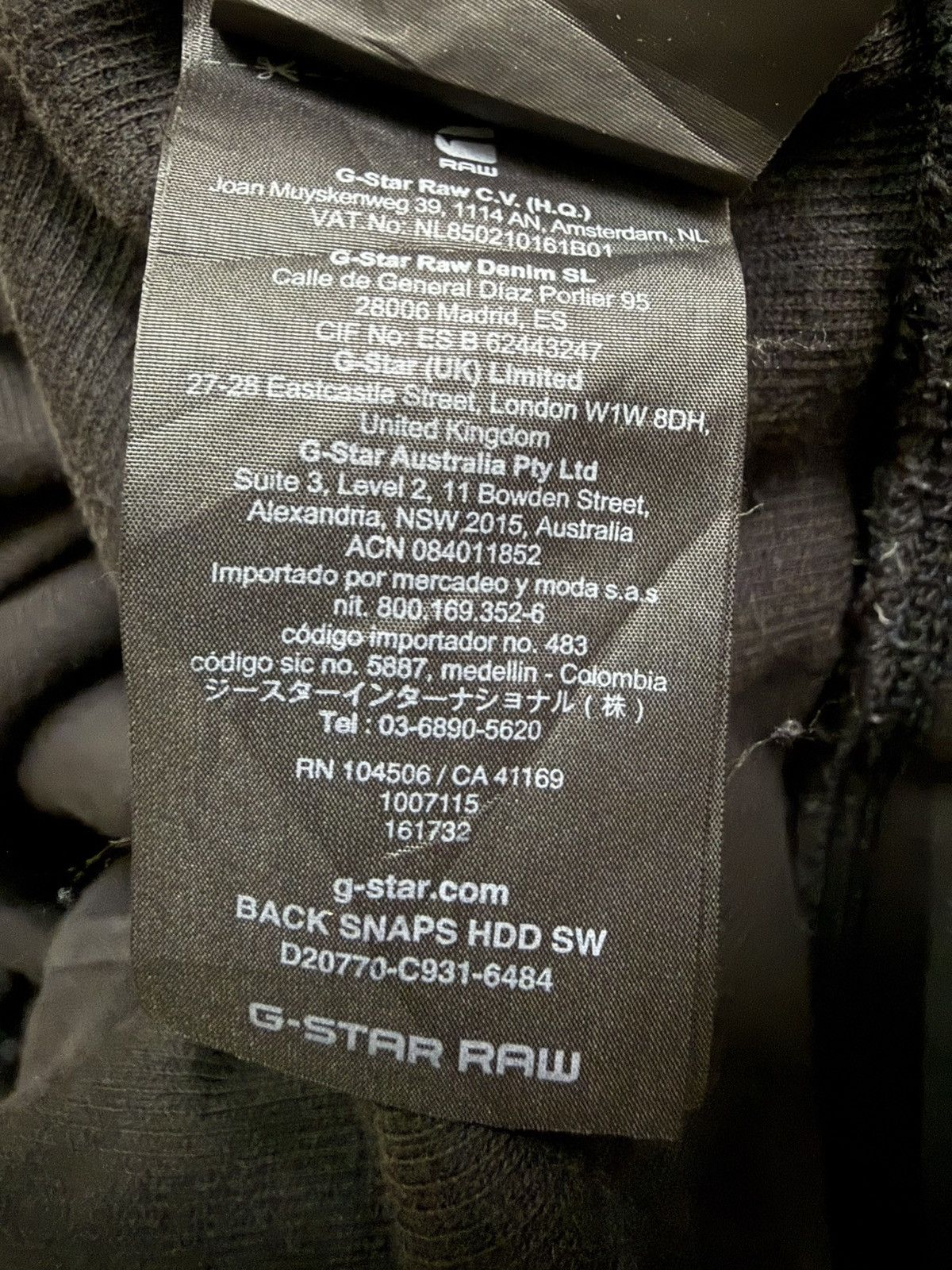 G-Star G-Star Raw Engineered Craftmanship baggy Pullover Sweater Size US S / EU 44-46 / 1 - 11 Thumbnail