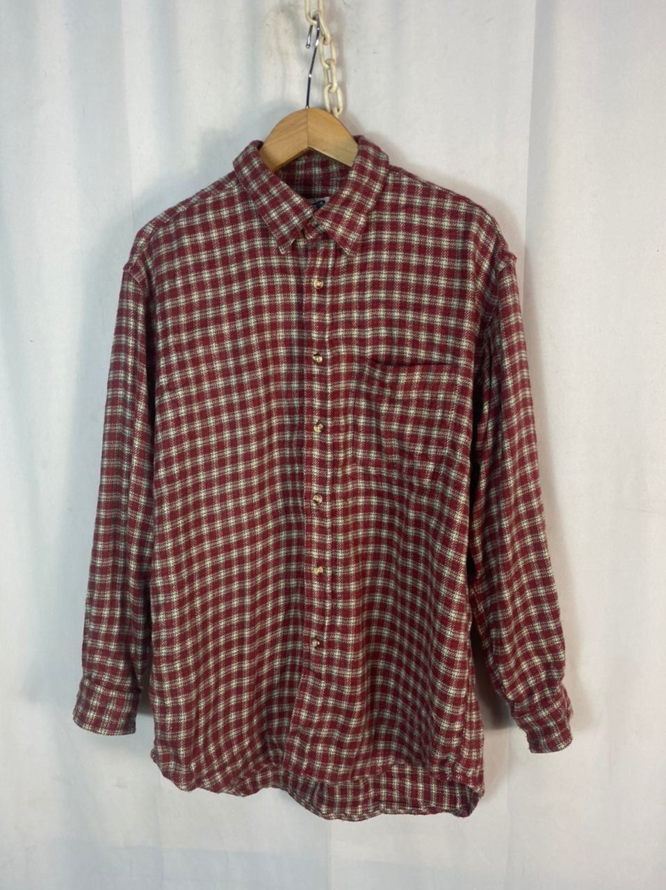 Flannel × Pepsi Vintage pepsi cola button up flannel shirt Size US L / EU 52-54 / 3 - 1 Thumbnail