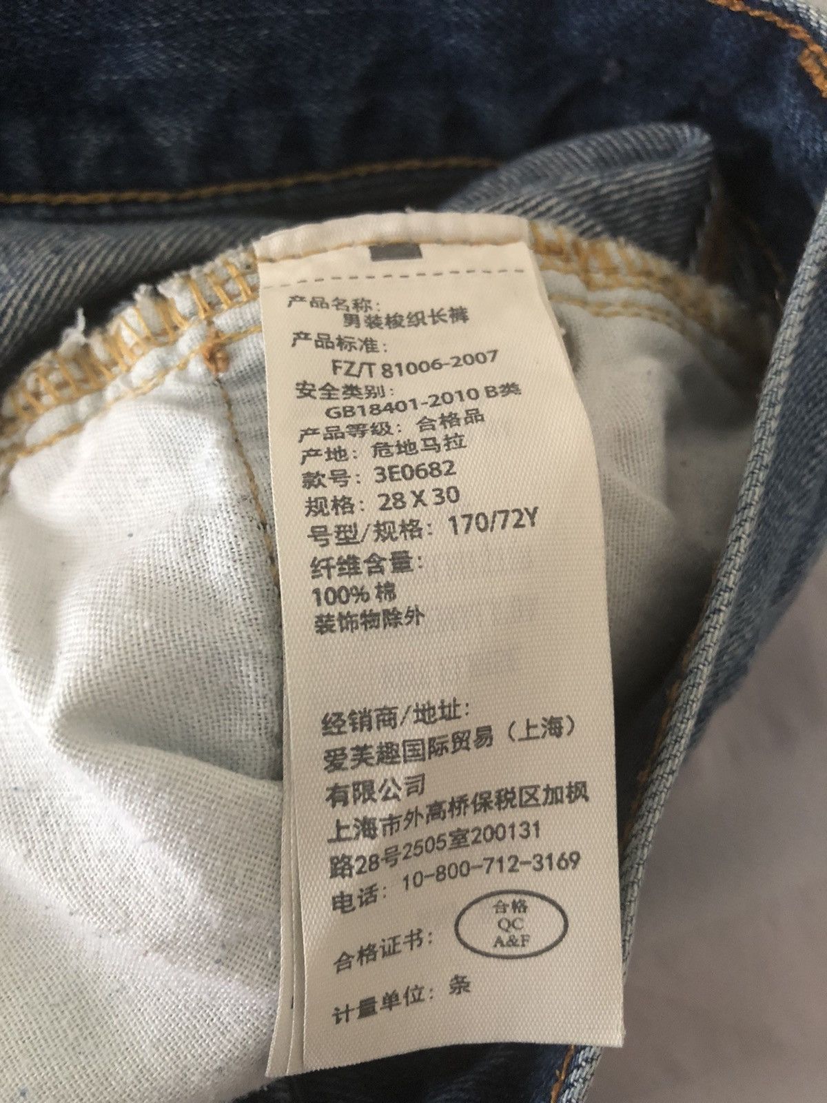 Hollister blue distressed hollister slim straight jeans 28 x 30 men’s Size US 28 / EU 44 - 15 Thumbnail