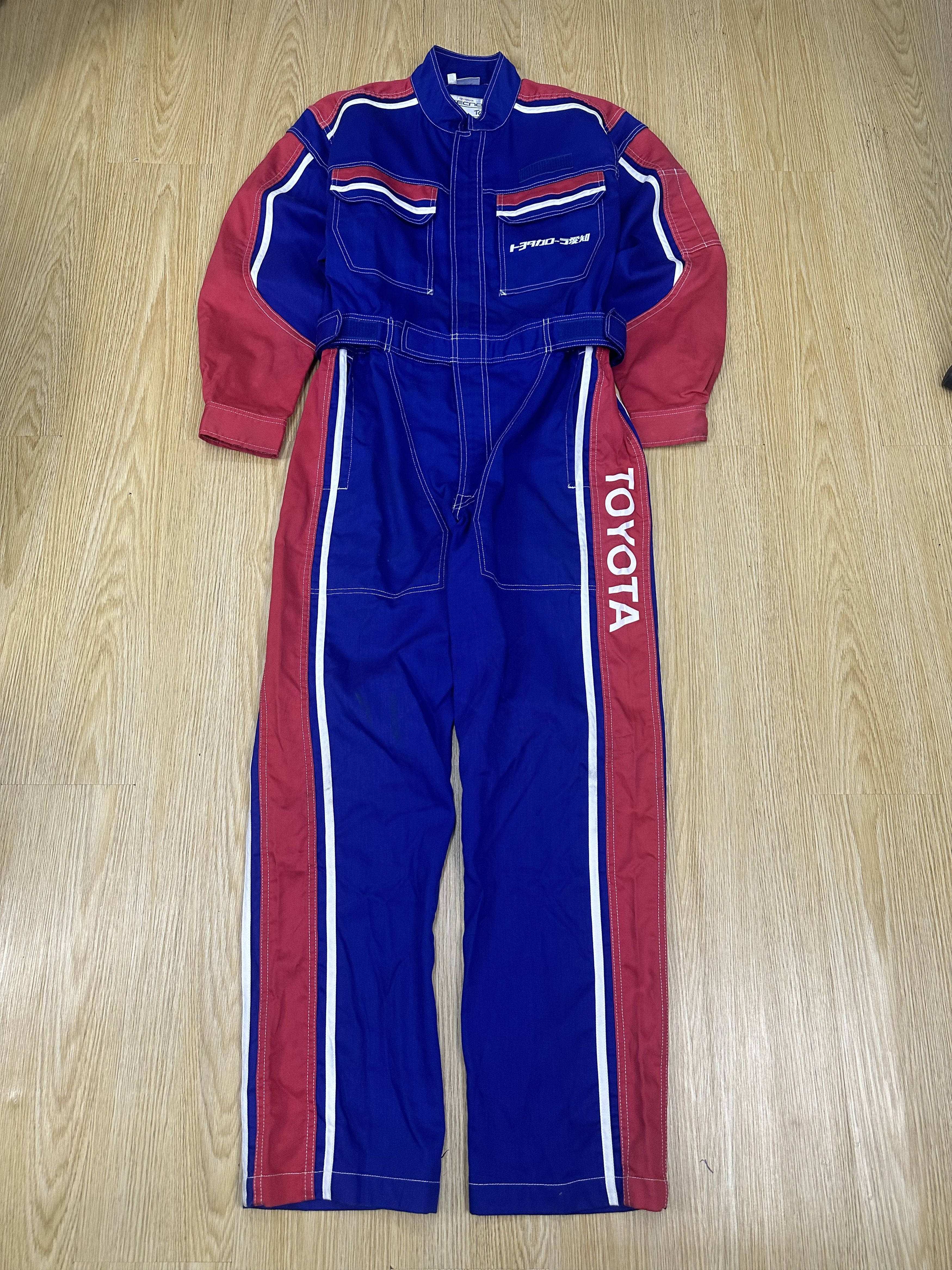 Formula 1 Toyota Racing Corolla Techno Vintage Overall Z218 Size US 34 / EU 50 - 4 Thumbnail