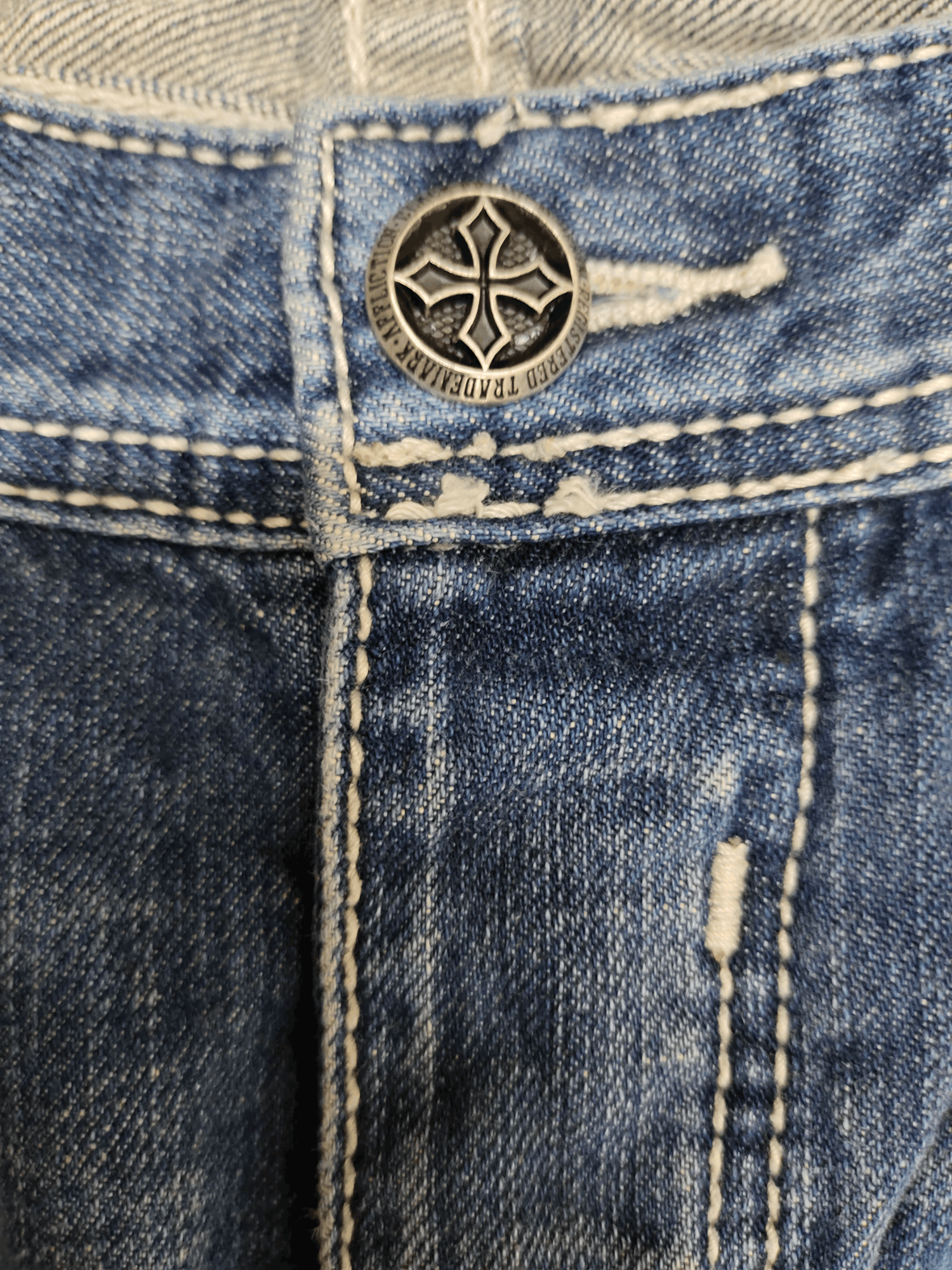 Affliction Affliction Ace Denim Jean Y2k Streetwear Affliction Style Size US 42 / EU 58 - 16 Thumbnail