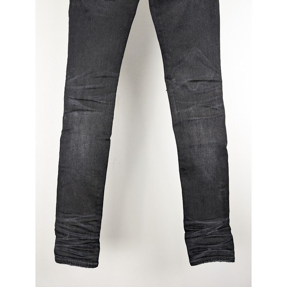 Amiri o1rshd1 Leather Camo MX1 Jean in Aged Black Size US 30 / EU 46 - 16 Thumbnail