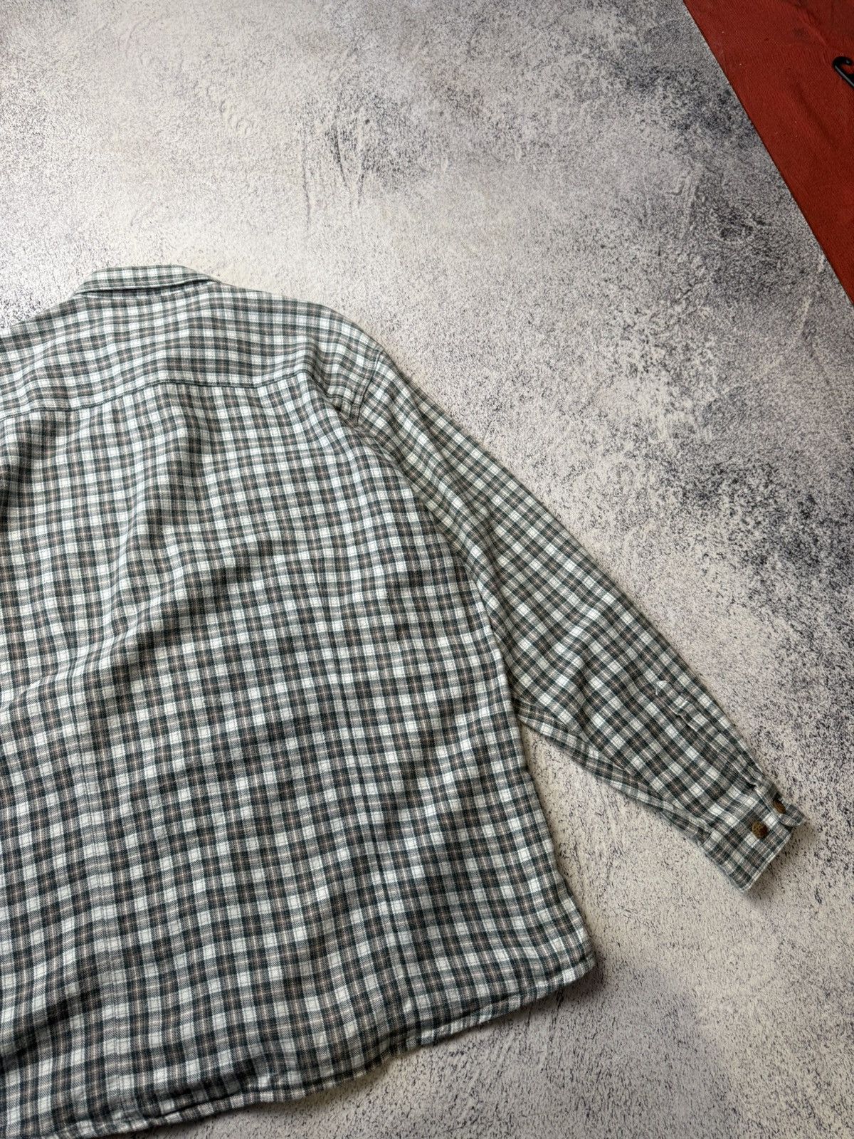 Fjallraven Vintage Fjallraven Ladies Flannel Checkered Shirt USA Size M / US 6-8 / IT 42-44 - 20 Thumbnail