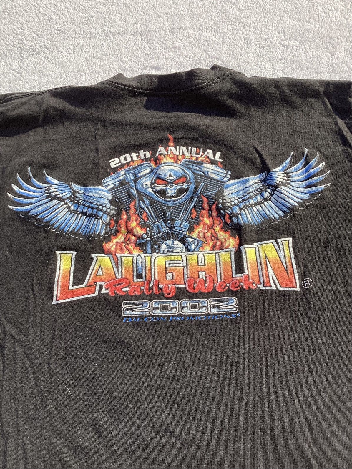 Harley Davidson 2002 Laughlin Nevada motorcycle rally week T-shirt Size US L / EU 52-54 / 3 - 2 Thumbnail