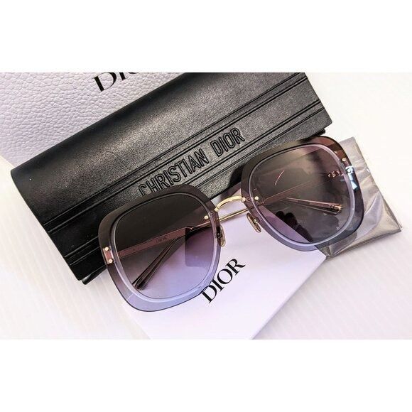 image of New Dior UltraDior - Su-B0D2 Violet Sunglasses, Women's