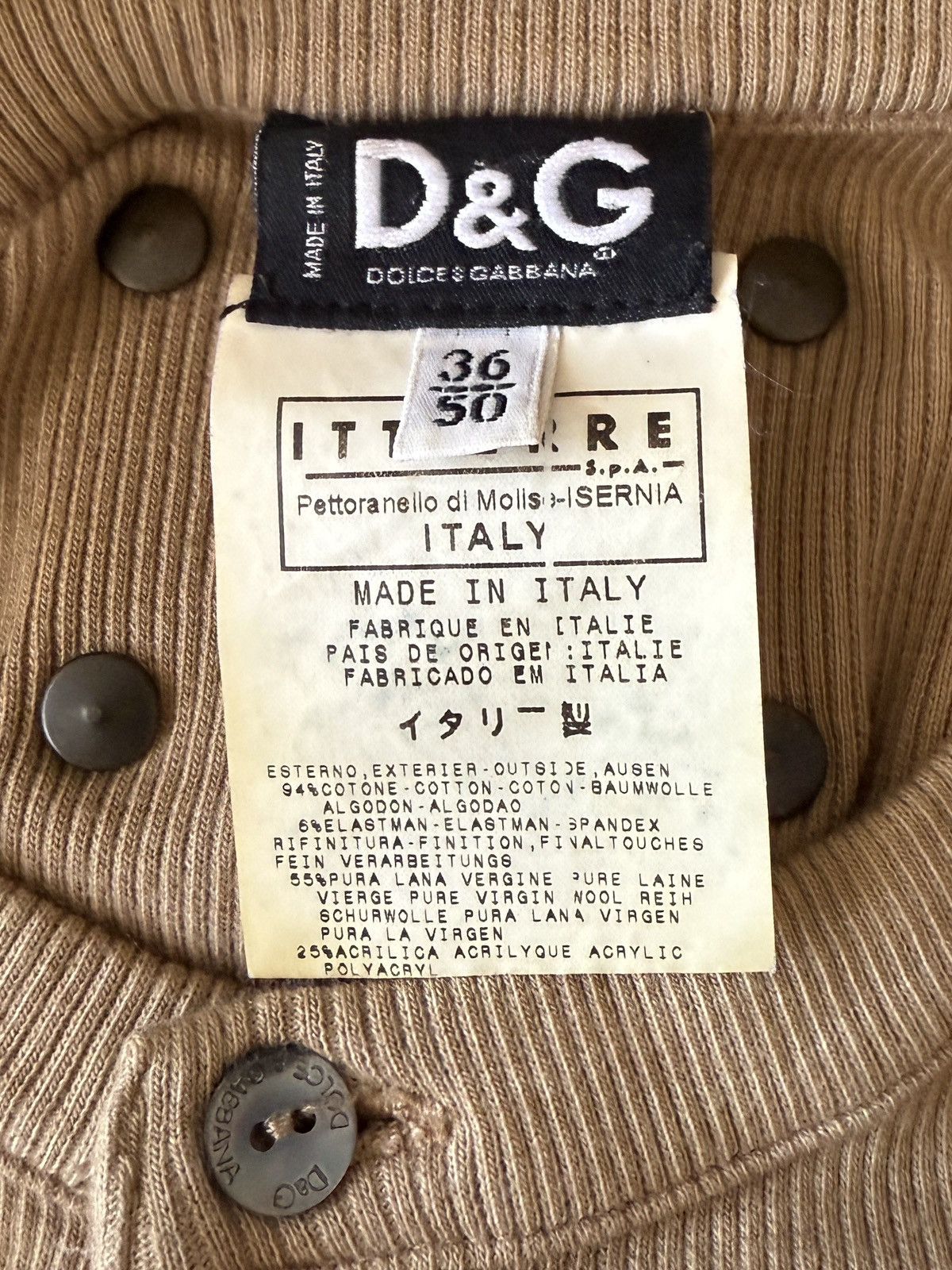 Dolce & Gabbana Dolce&Gabbana long sleeve from early 2000’s Size M / US 6-8 / IT 42-44 - 2 Thumbnail