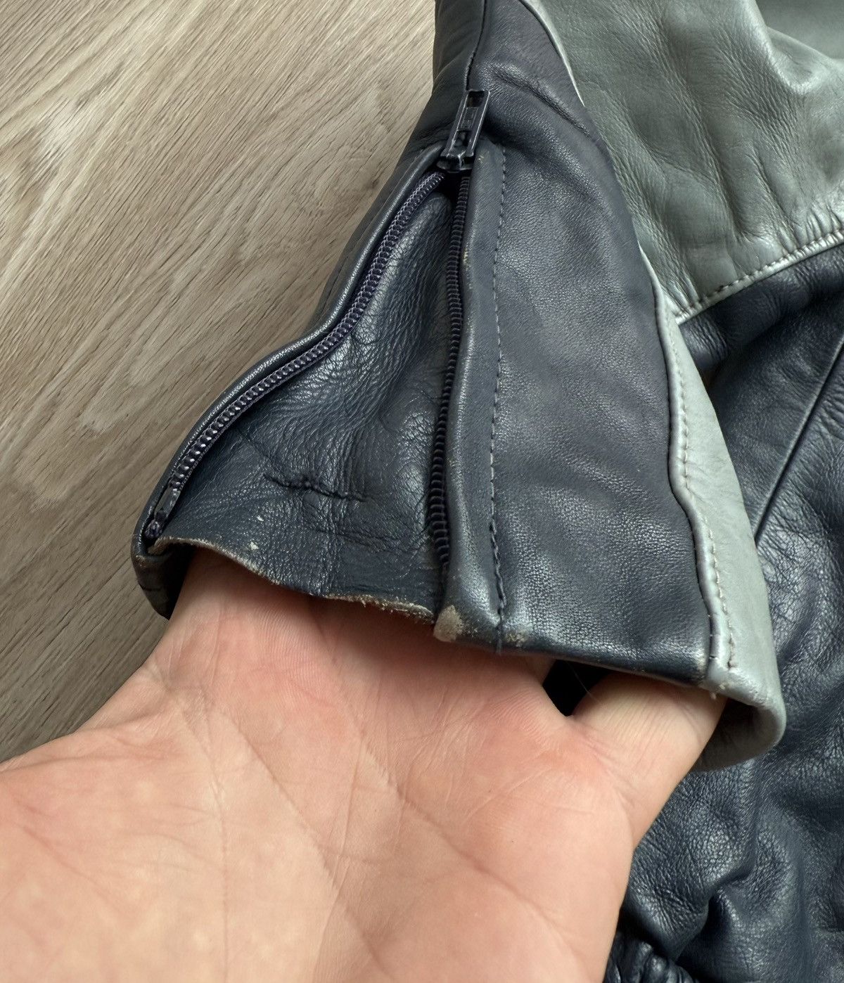 BMW Vintage 80's BMW Motorcycle Biker Leather Jacket Size US M / EU 48-50 / 2 - 4 Thumbnail