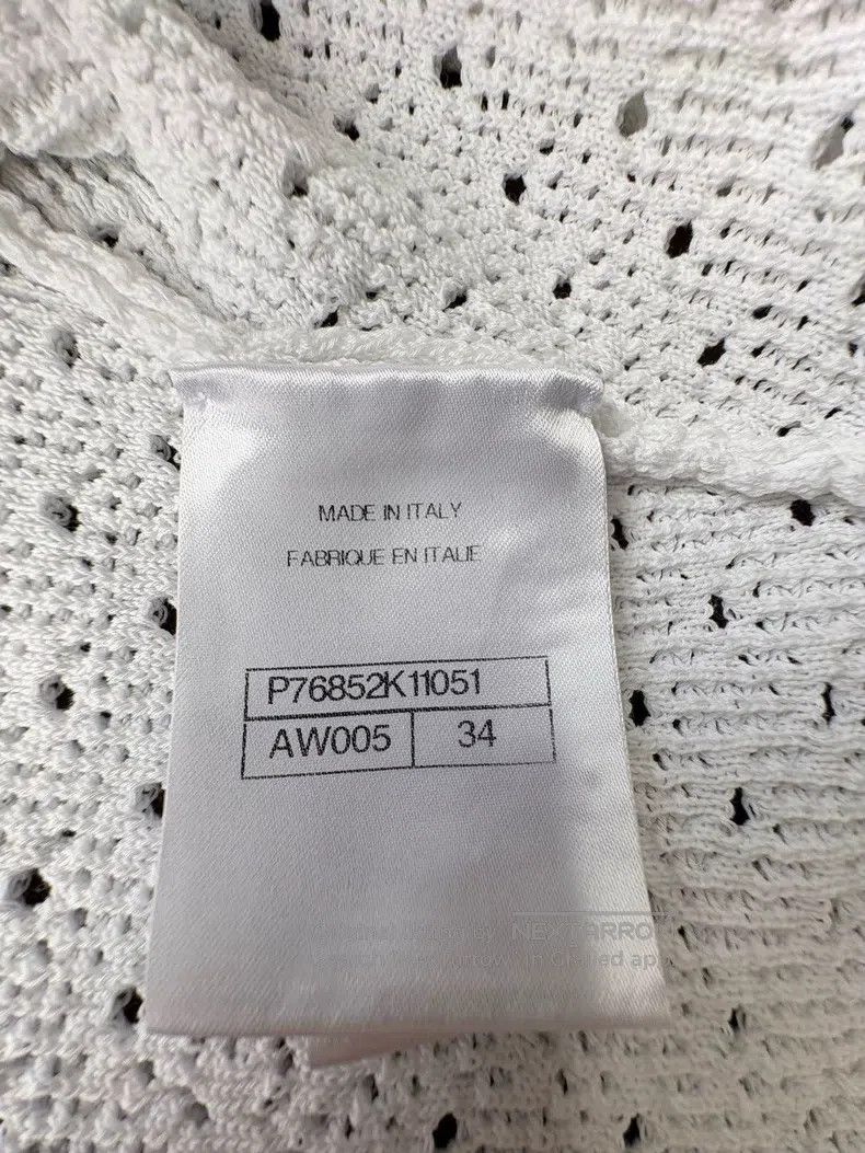 Chanel Chanel 24P early spring preview white hollow lace hollow k Size XXS / US 00 / IT 34 - 6 Thumbnail