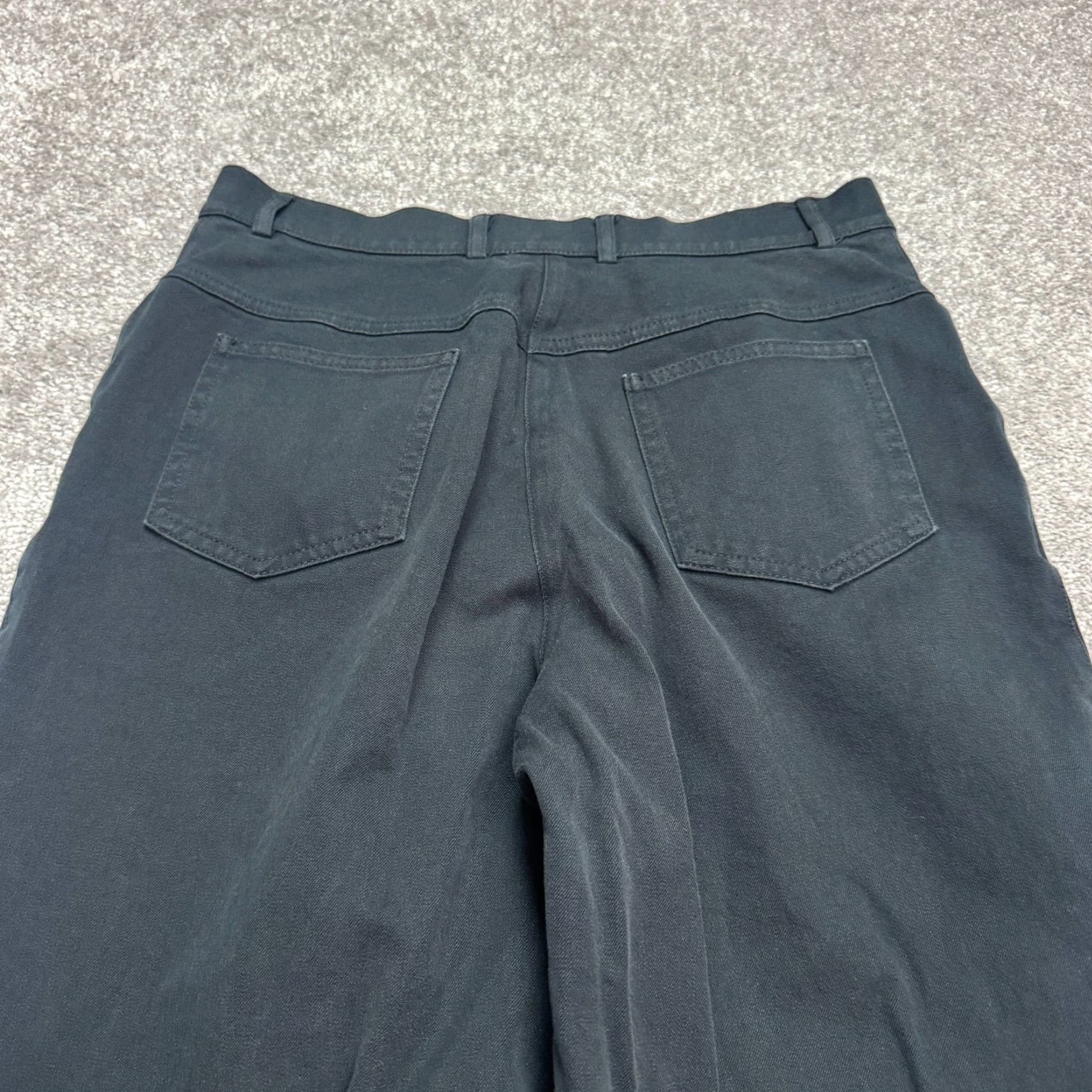 St. John St. John Sport By Marie Gray Womens Pants 8 Navy Straight Leg High Rise Trouser Size 30" / US 8 / IT 44 - 5 Thumbnail