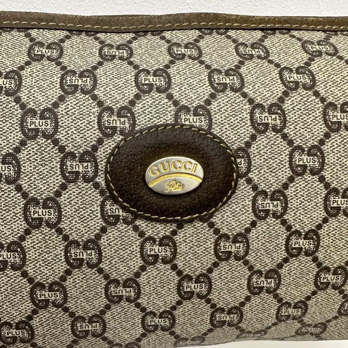 Vintage ‼️YES‼️ AUTHENTIC GUCCI GG PLUS CLUTCH BAG Size ONE SIZE - 7 Thumbnail