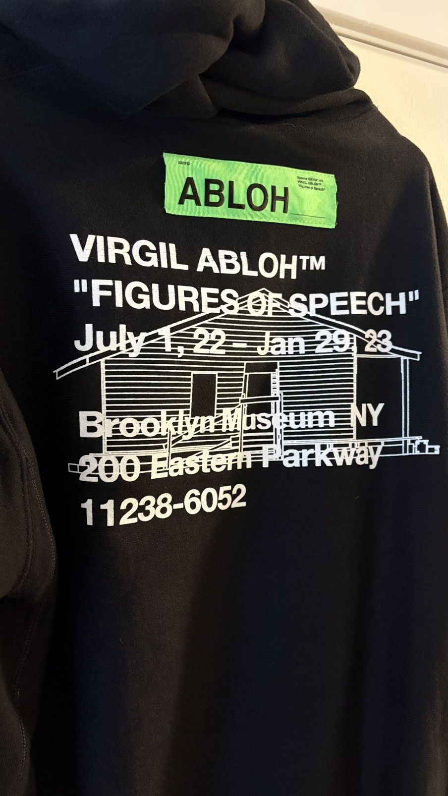 Virgil Abloh Virgil Abloh X Brooklyn Museum Hoodie Size US L / EU 52-54 / 3 - 4 Thumbnail