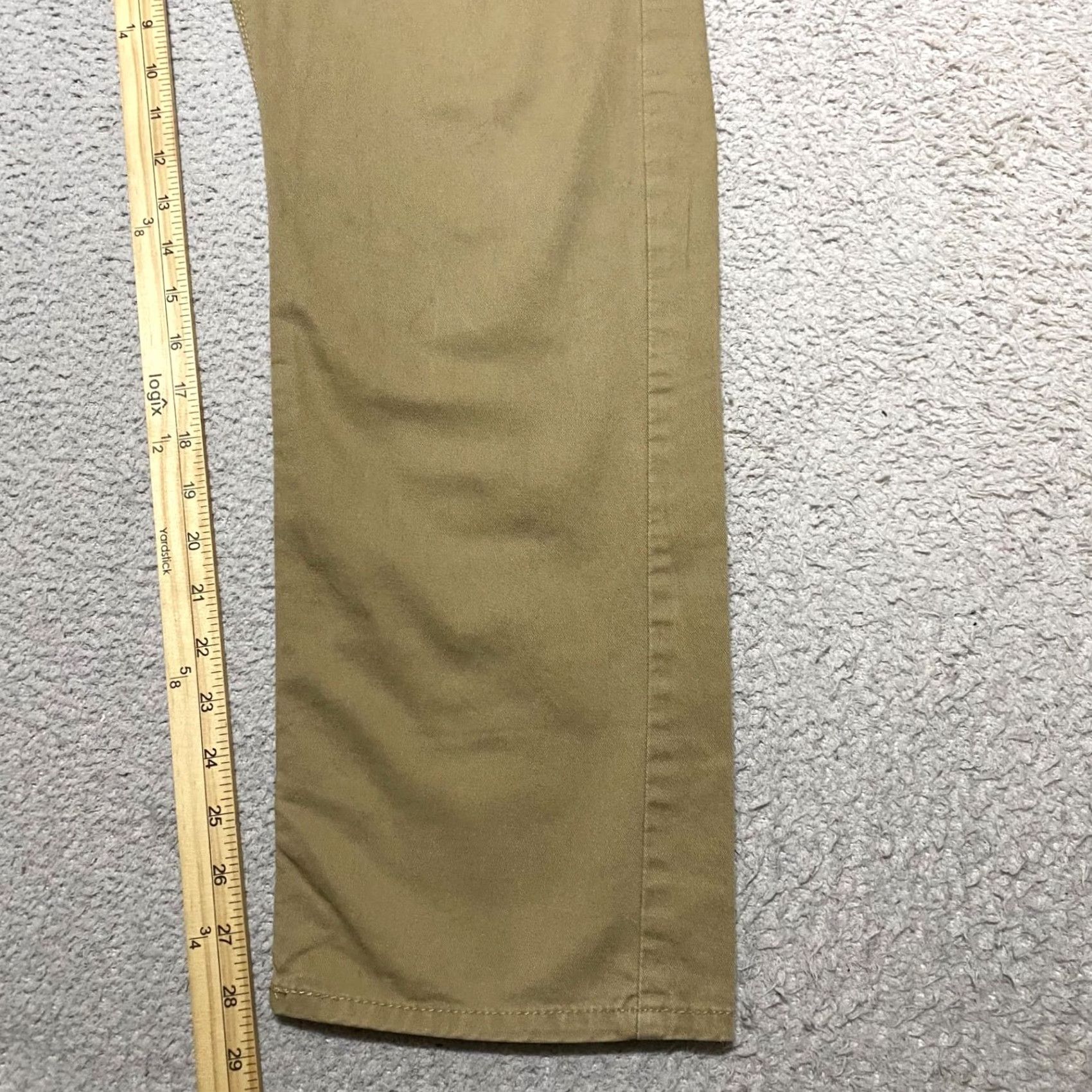 Levi's Levi's Denizen Mens Jeans 36x30 Beige Slim Taper Medium Wash Mid Rise 5-Pocket Denim Cotton Regular Type: Jeans Size US 36 / EU 52 - 6 Thumbnail