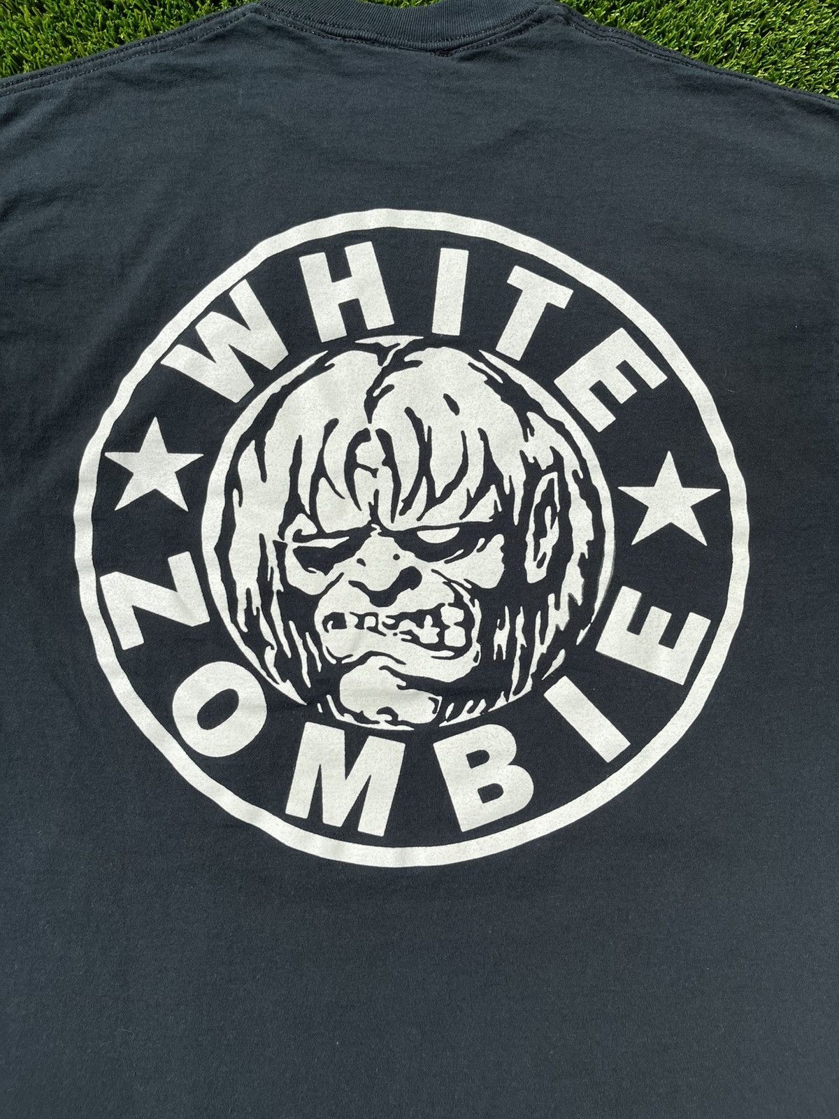 1996 white zombie t-shirt
