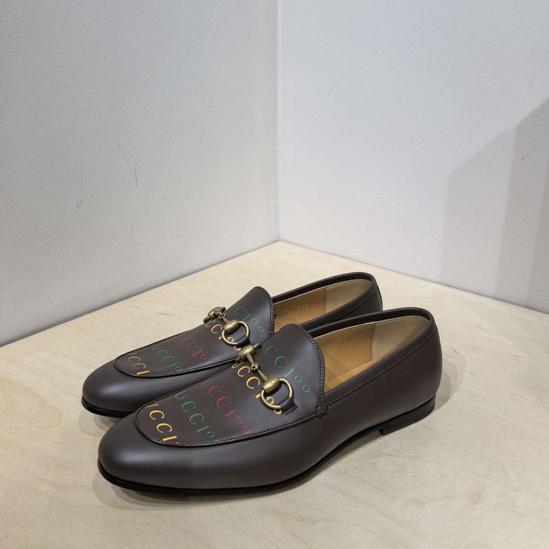 Gucci Gucci Casual Stylish Flat Shoes in Coffee Brown 0079 Size US 7.5 / EU 40-41 - 1 Thumbnail