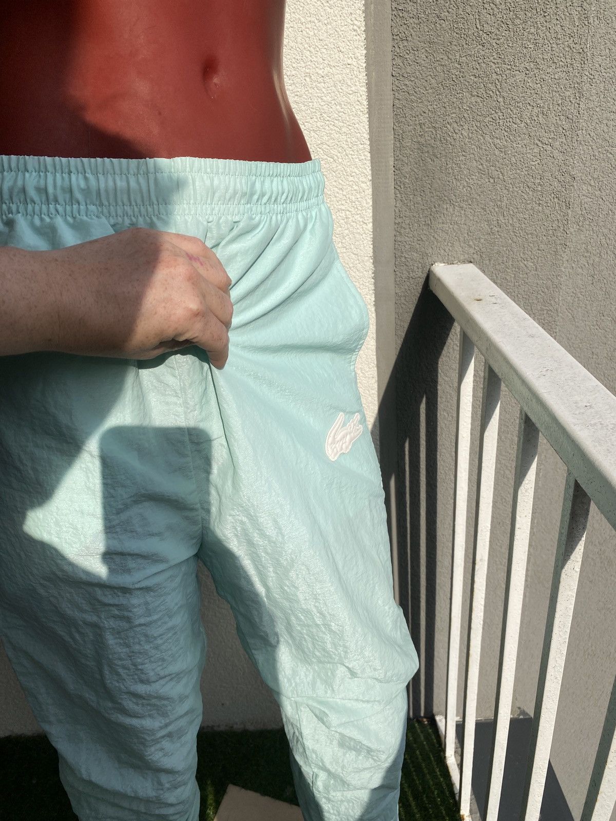 Lacoste Lacoste live turqouise pants size 36 Size 25" / US 0 / IT 36 - 3 Thumbnail