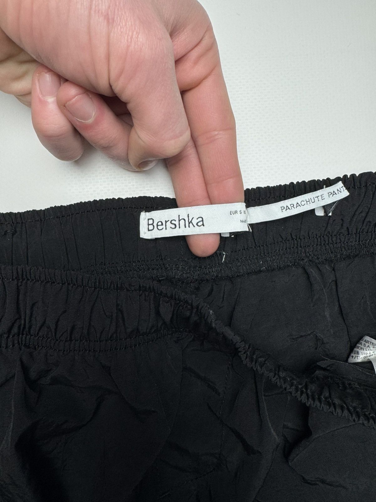 Bershka Bershka Black Parachute Pants Size US 26 / EU 42 - 8 Thumbnail