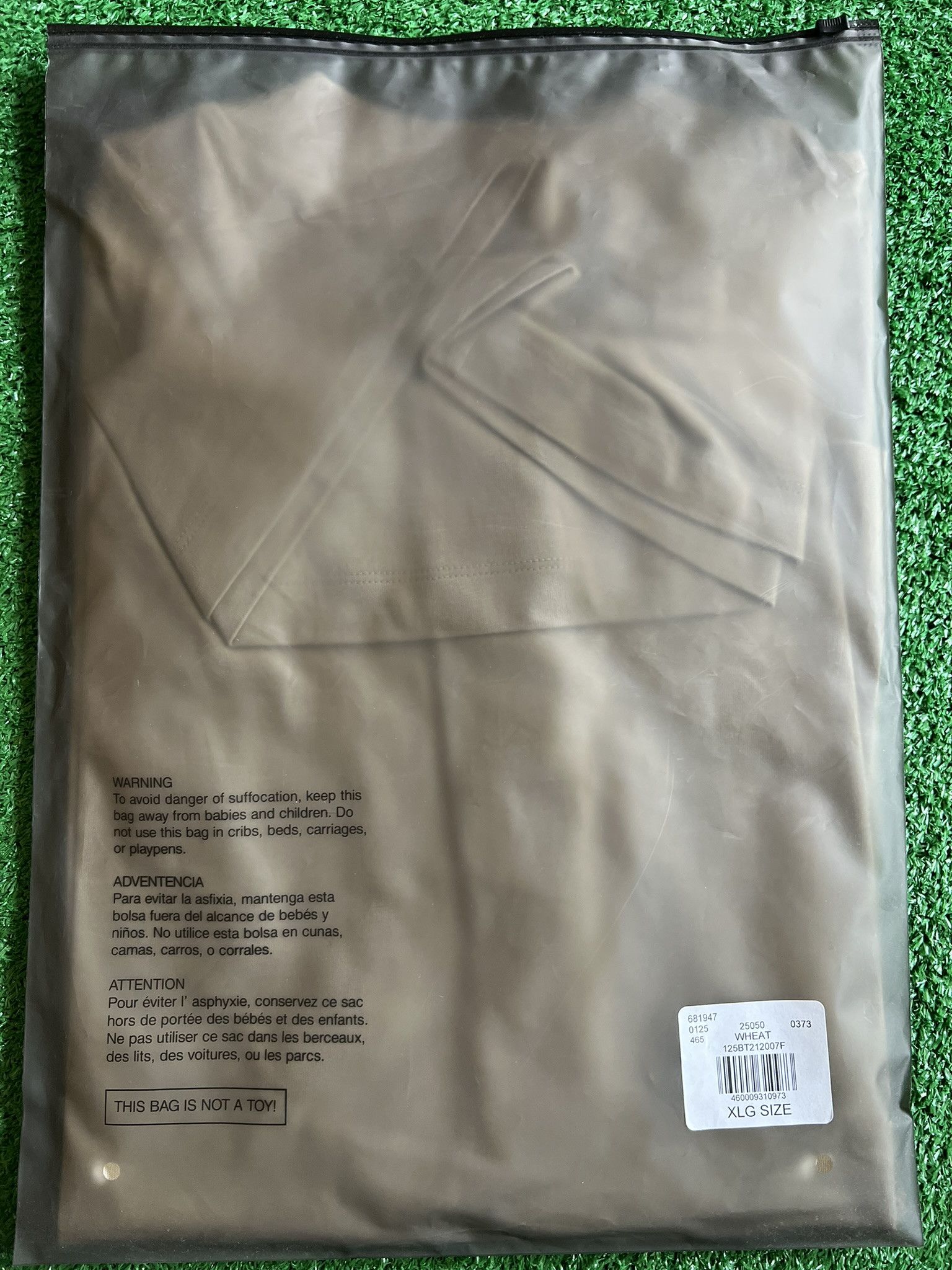 Essentials × Fear of God Fear of God Essentials T-shirt Wheat Size US XL / EU 56 / 4 - 3 Thumbnail