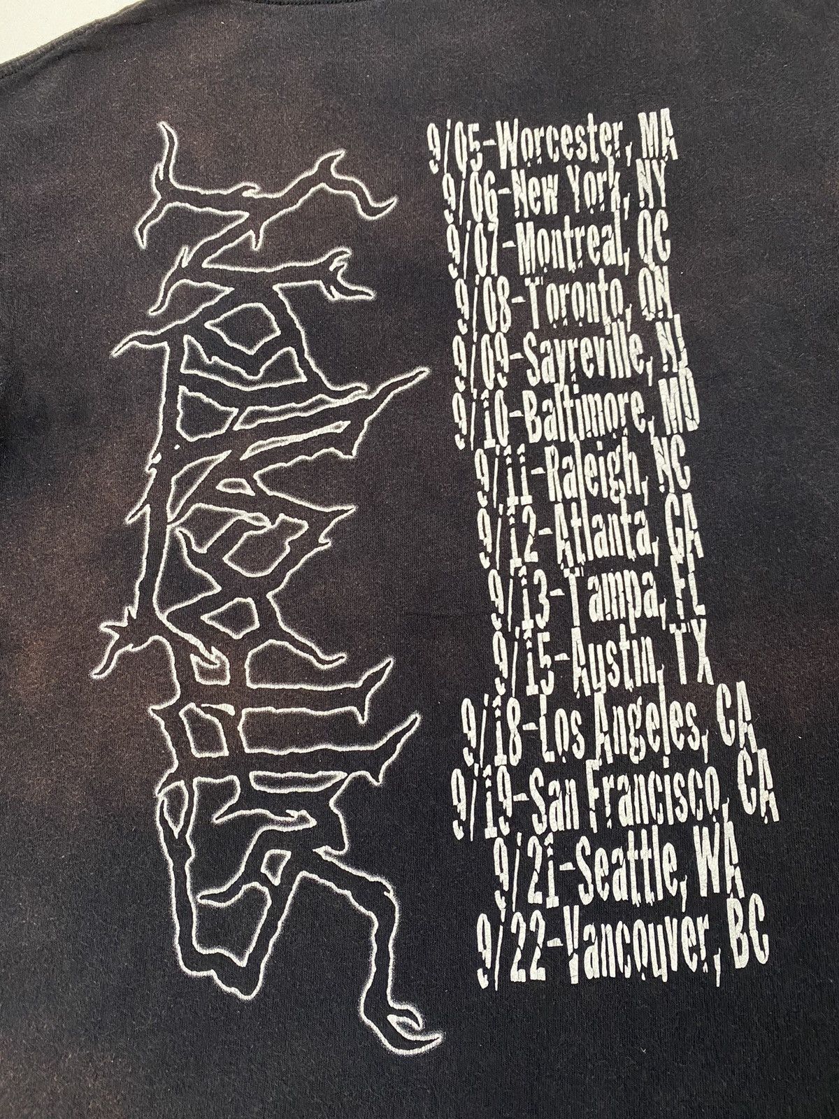 Band Tees Suffocation tour t-shirt Size US M / EU 48-50 / 2 - 6 Thumbnail
