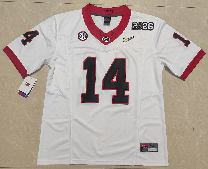 Other Georgia Bulldogs #14 Gunner Stockton College Football Size US S / EU 44-46 / 1 - 1 Thumbnail