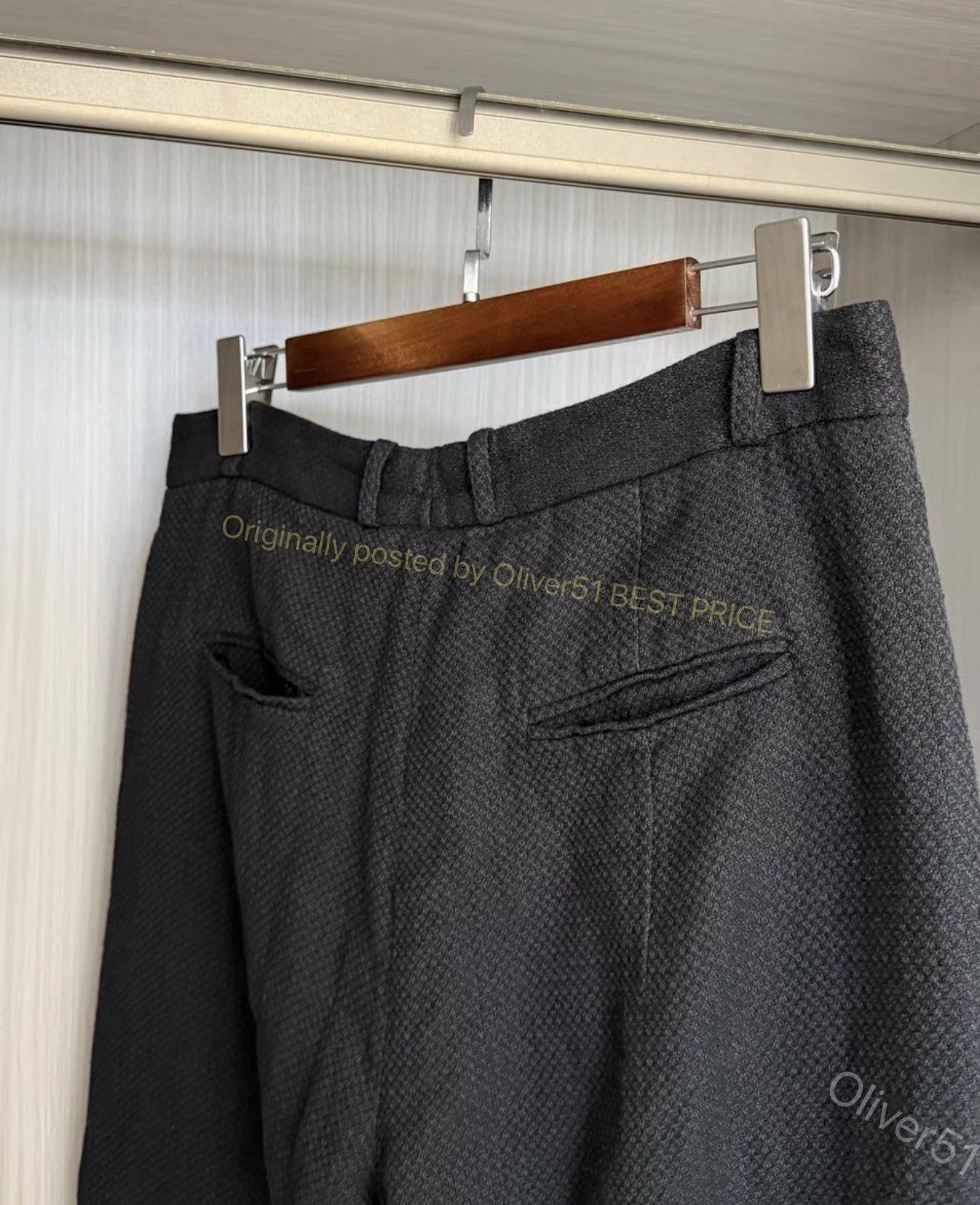 Geoffrey B. Small Geoffrey B. Small Antique‑Loom Knit Trousers YYYY17/2610 Size US 34 / EU 50 - 7 Thumbnail