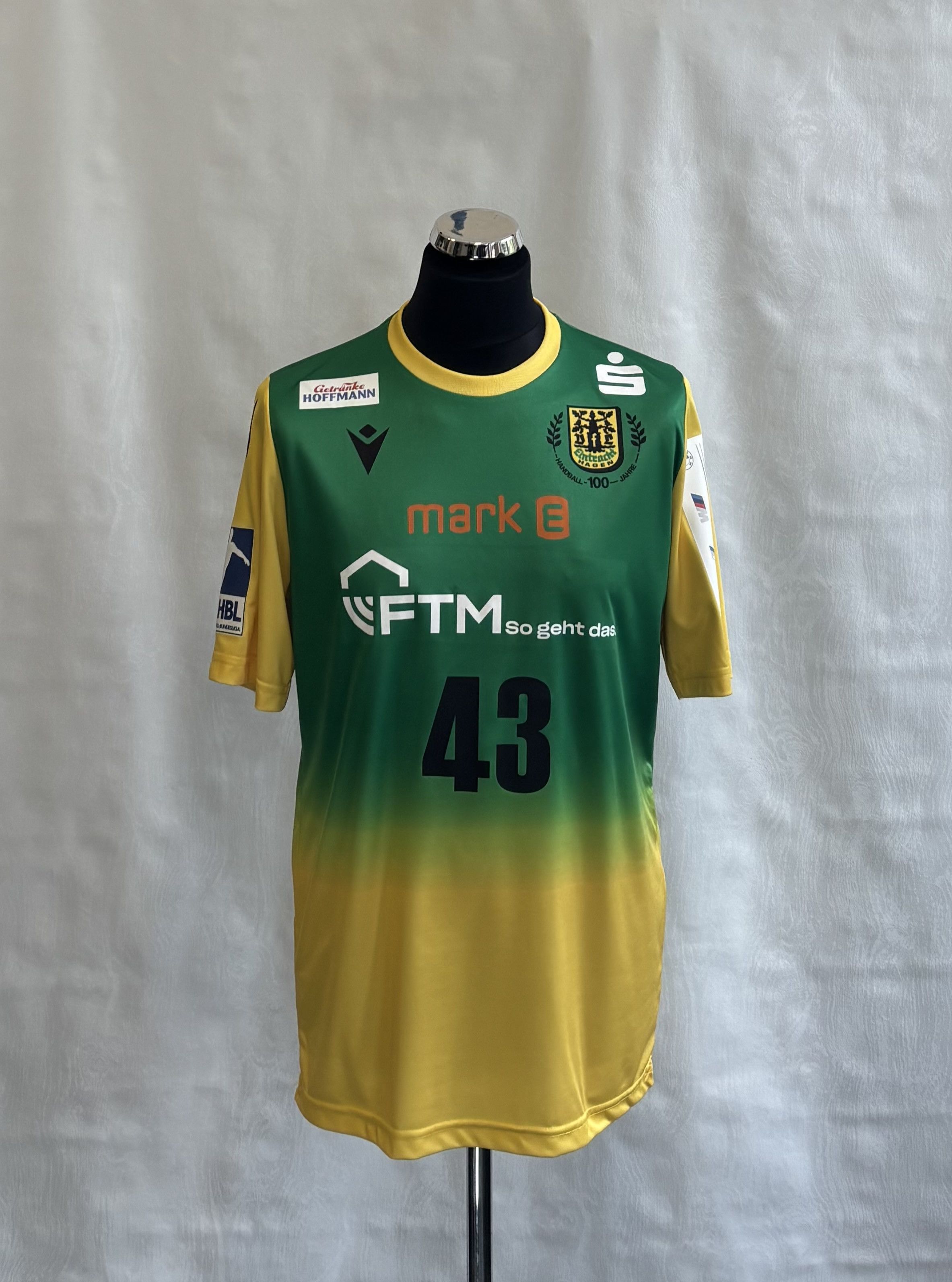 Macron VfL Eintracht Hagen 2021/2022 Toromanović #43 Macron Size US XL / EU 56 / 4 - 1 Thumbnail