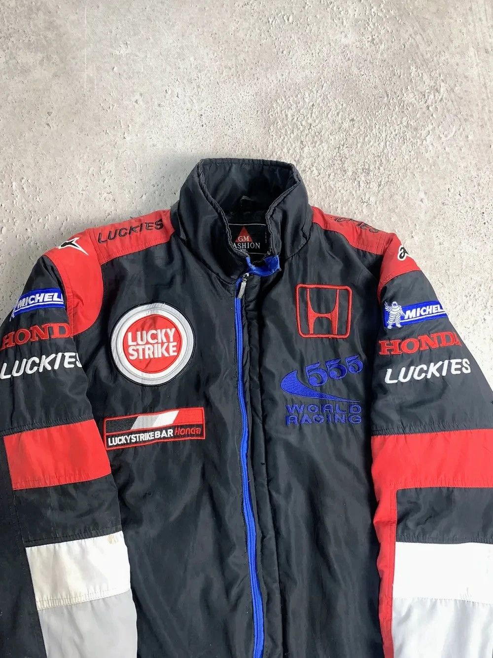 Honda 💀 Honda 🔥 Unisex Adults Retro Racing Jacket Size US XXL / EU 58 / 5 - 4 Thumbnail