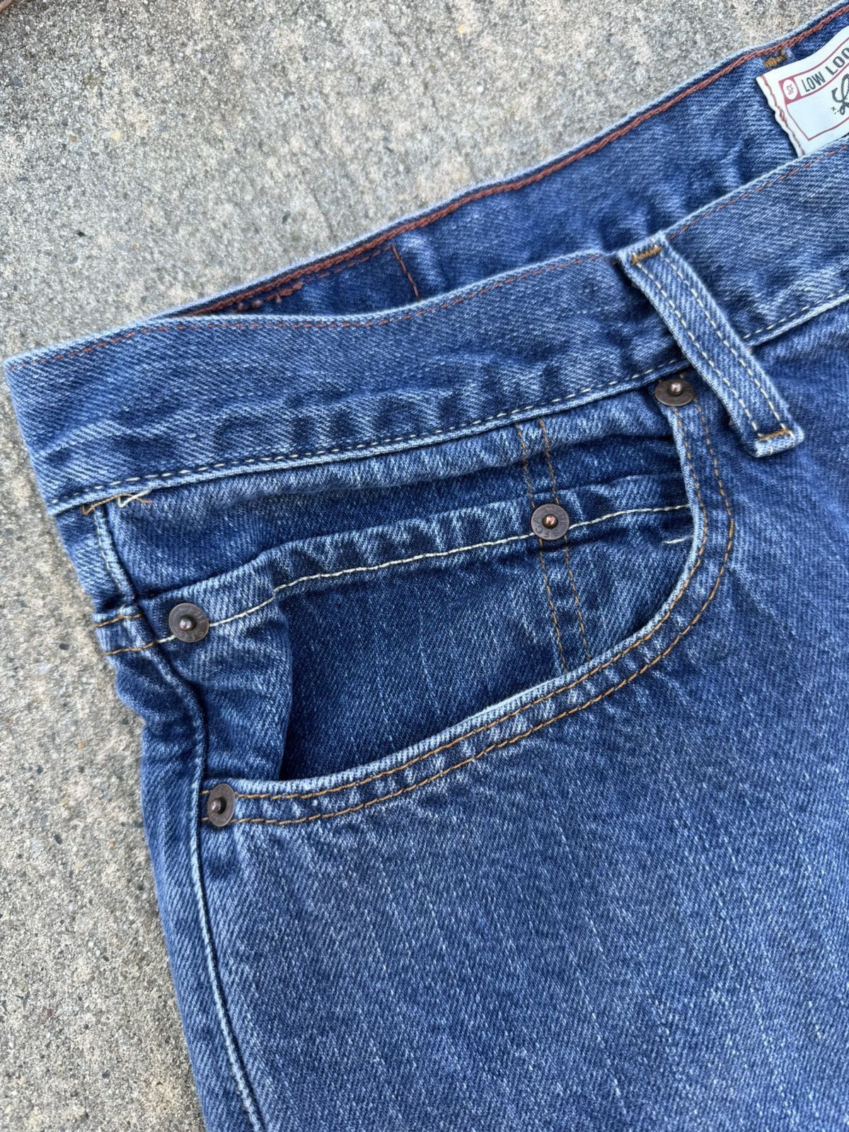 Levi's Vintage 00‘s Levi’s Signature Baggy Wash Jeans Size US 38 / EU 54 - 4 Thumbnail