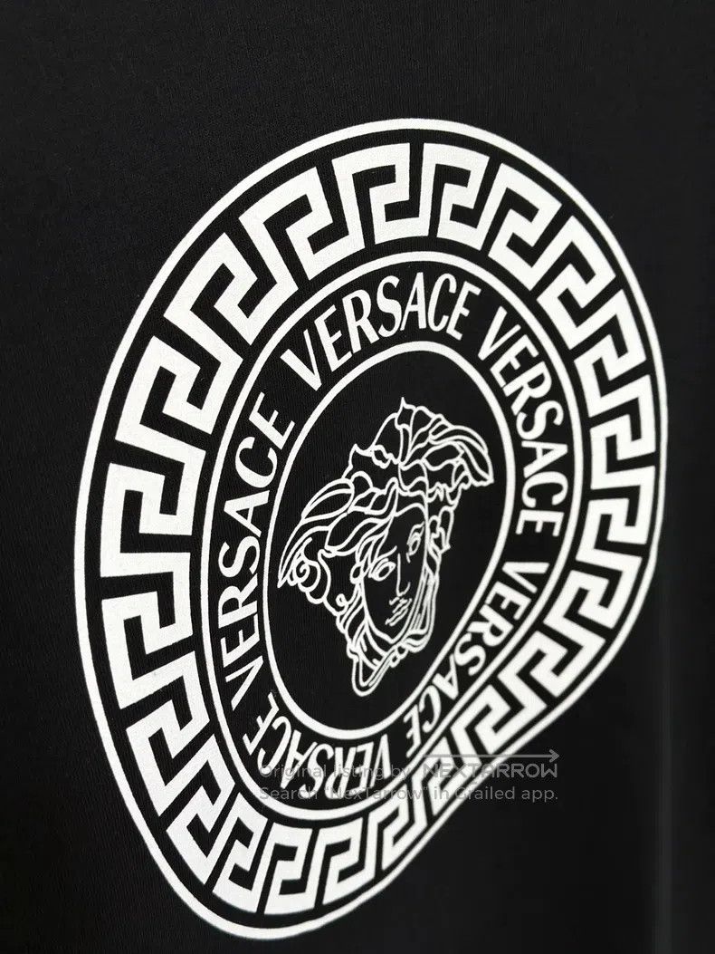Versace Versace Black crewneck casual sweatshirt Size US S / EU 44-46 / 1 - 5 Thumbnail
