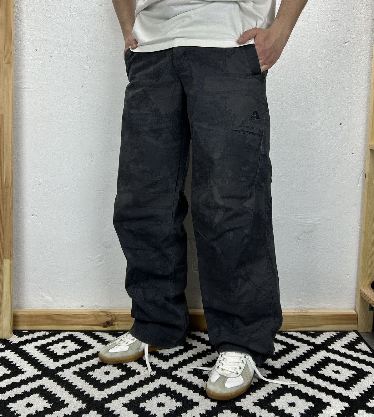Nike ACG × Vintage Nike ACG Vintage Cargo Baggy Pant Size M Size US 32 / EU 48 - 1 Thumbnail