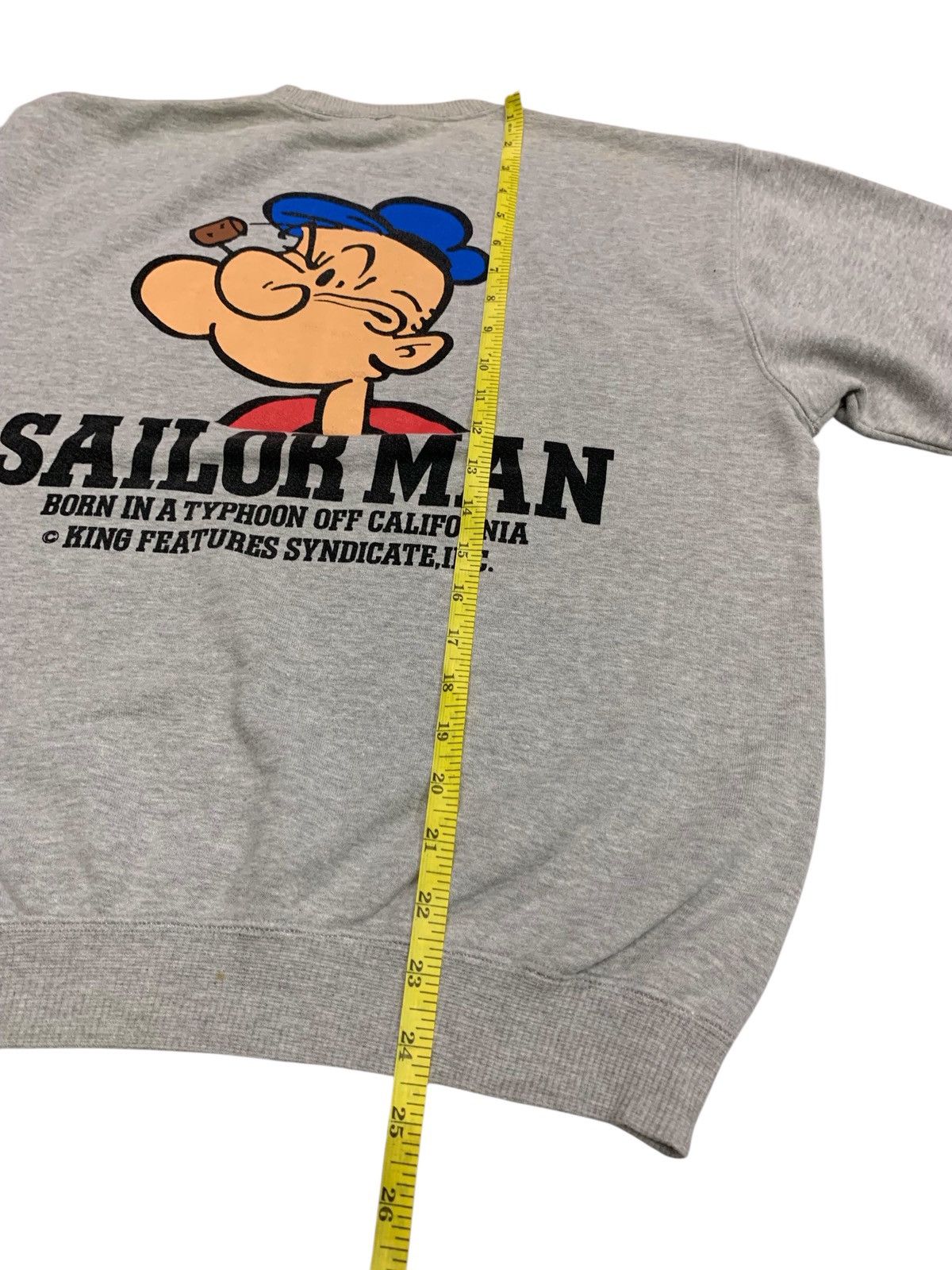 Cartoon Network Vintage 90's Popeye The Sailorman Sweatshirt Size US M / EU 48-50 / 2 - 8 Thumbnail