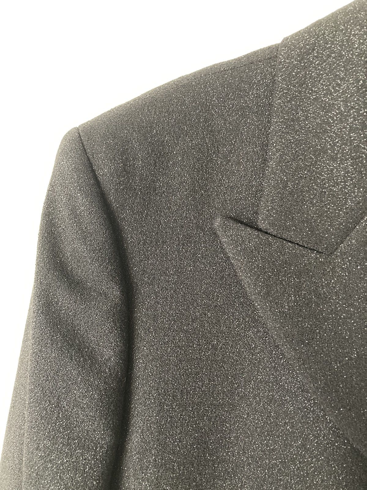 Comme des Garcons Homme Plus Textured Finish Peak Lapels Blazer Size US M / EU 48-50 / 2 - 4 Thumbnail
