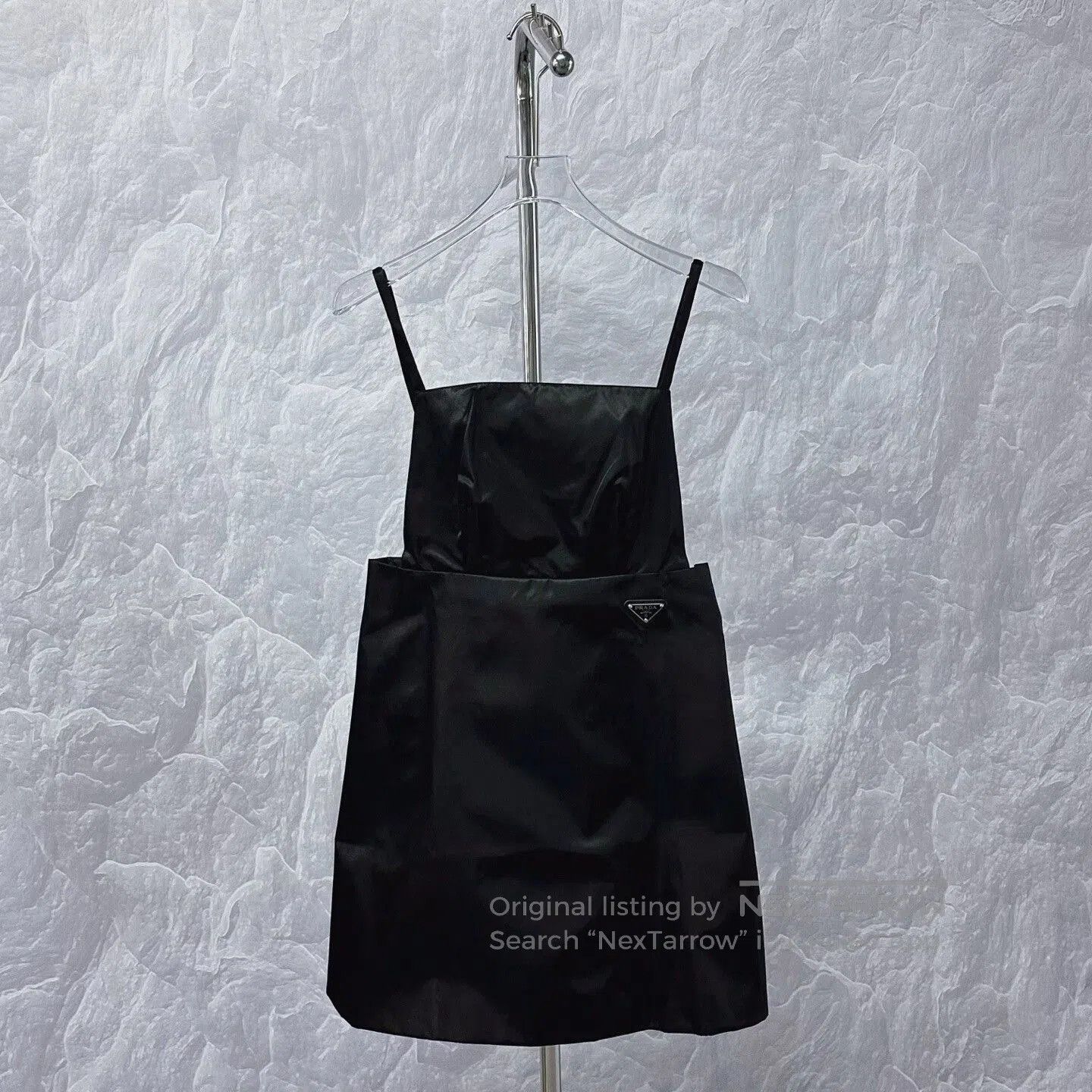 Other prada black open-back spaghetti strap dress. Size M / US 6-8 / IT 42-44 - 1 Thumbnail