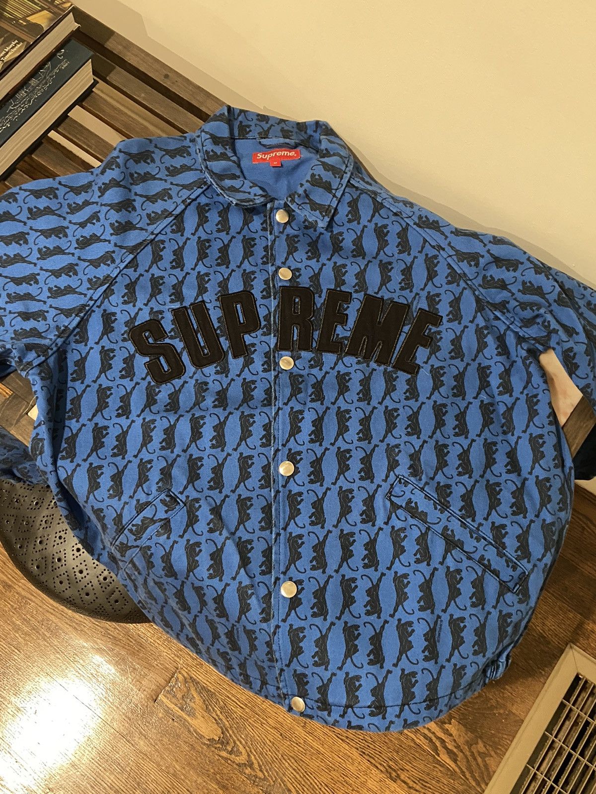 Supreme Supreme panther jacket AW18 Size US M / EU 48-50 / 2 - 1 Thumbnail