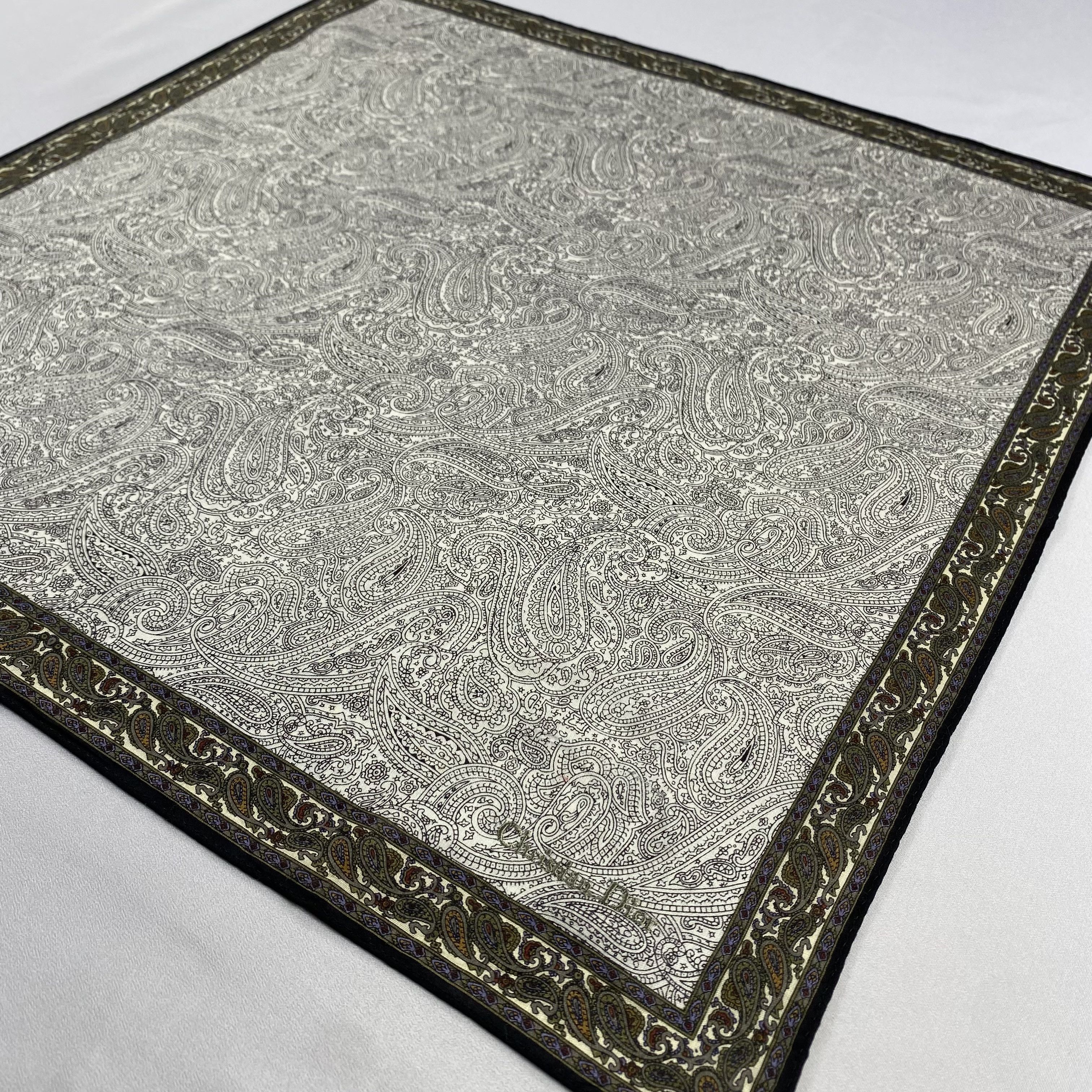 Vintage Christian Dior Monsieur Handkerchief / Neckerchief-P1308 Size ONE SIZE - 2 Thumbnail
