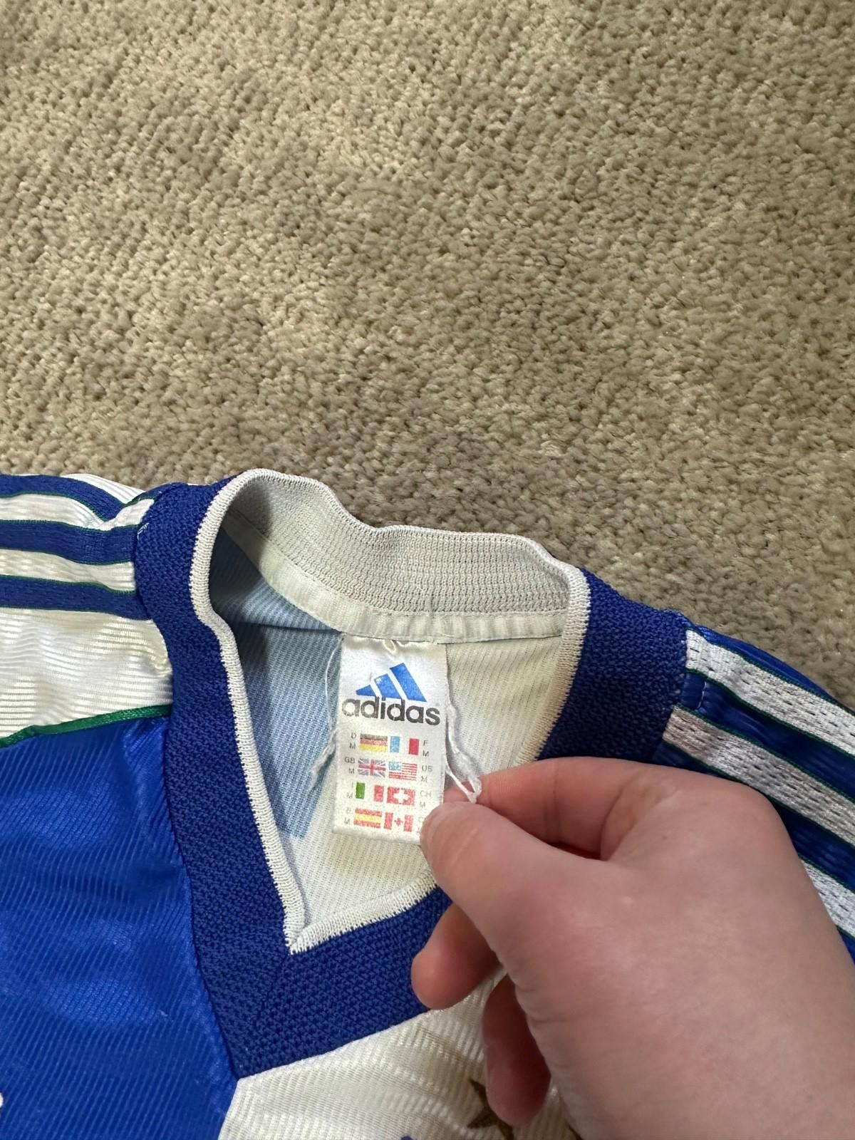 Adidas GRASSHOPPERS 1999 2000 HOME FOOTBALL SHIRT JERSEY Sz M Size US M / EU 48-50 / 2 - 5 Thumbnail